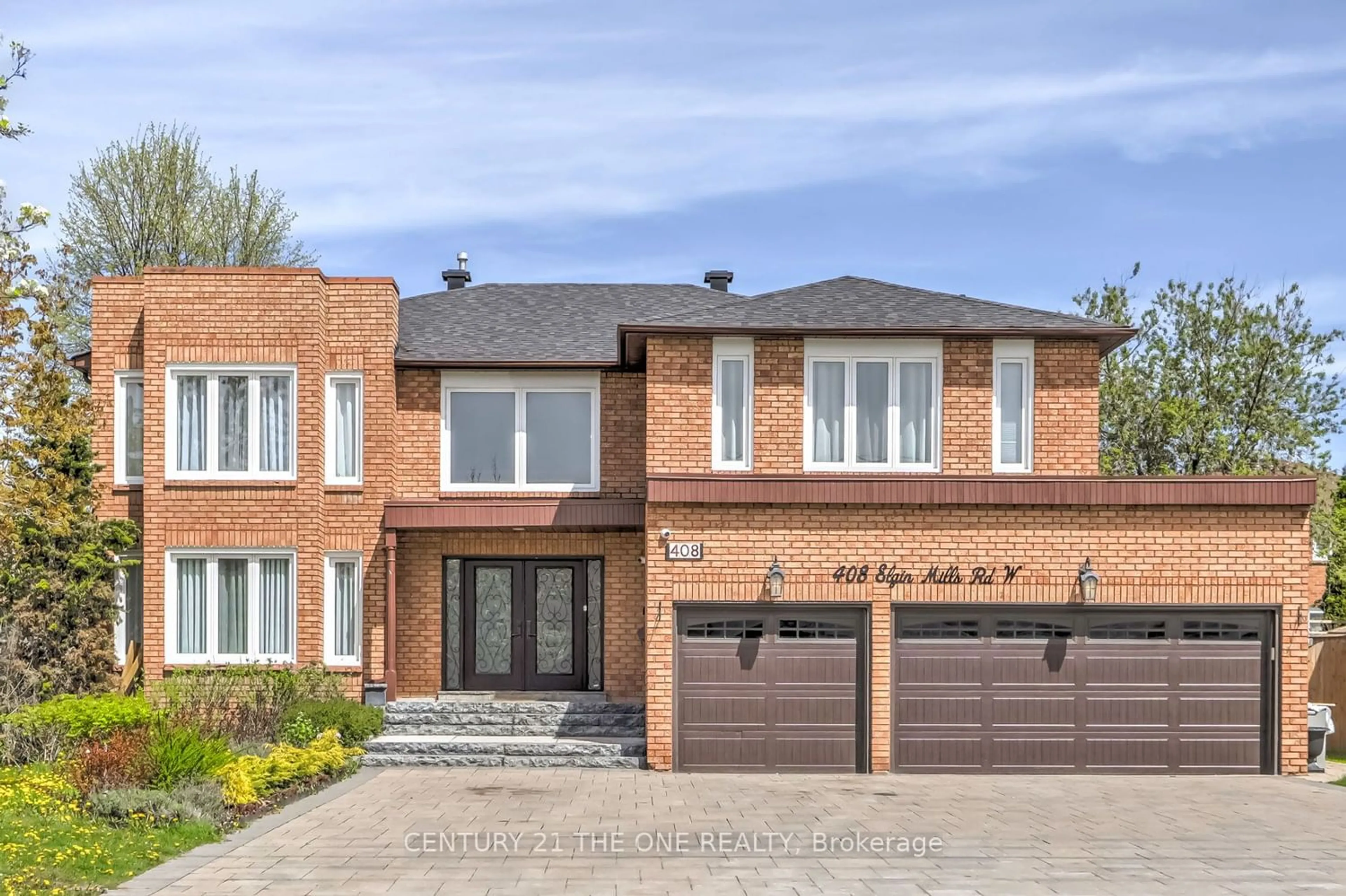 Home with brick exterior material for 408 Elgin Mills Rd, Richmond Hill Ontario L4C 4M2