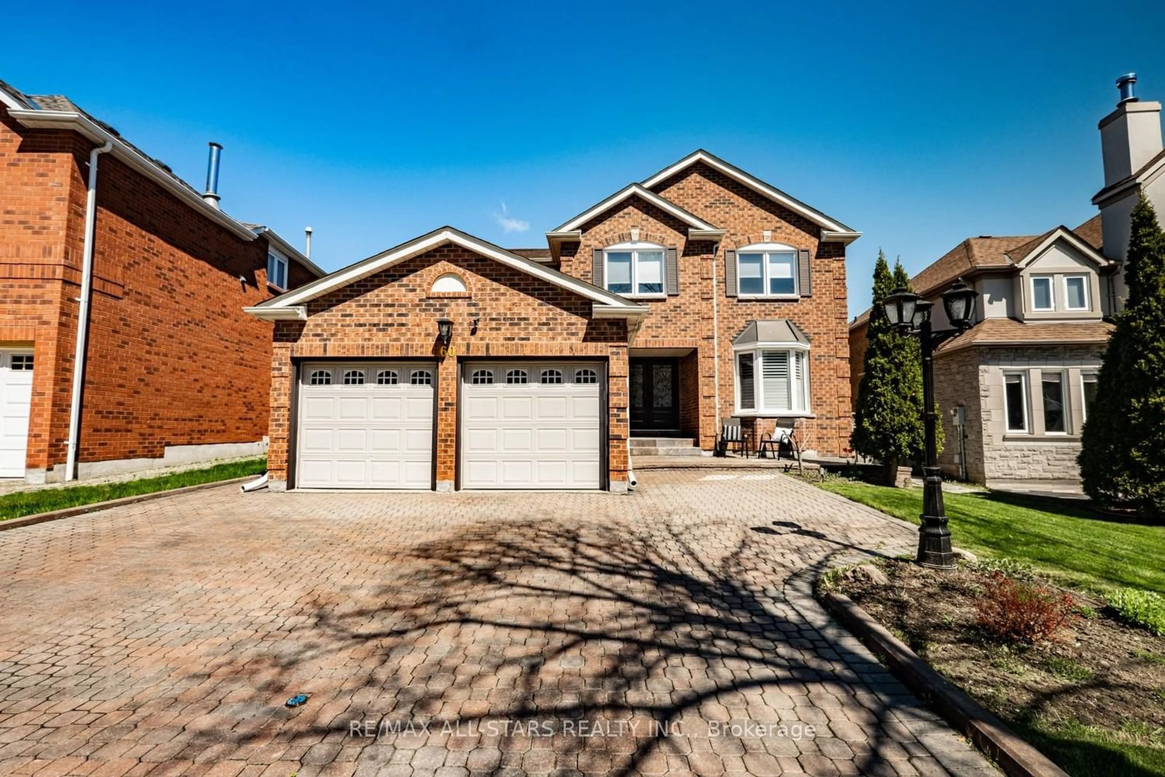 Home with brick exterior material for 60 Conistan Rd, Markham Ontario L3R 8K5