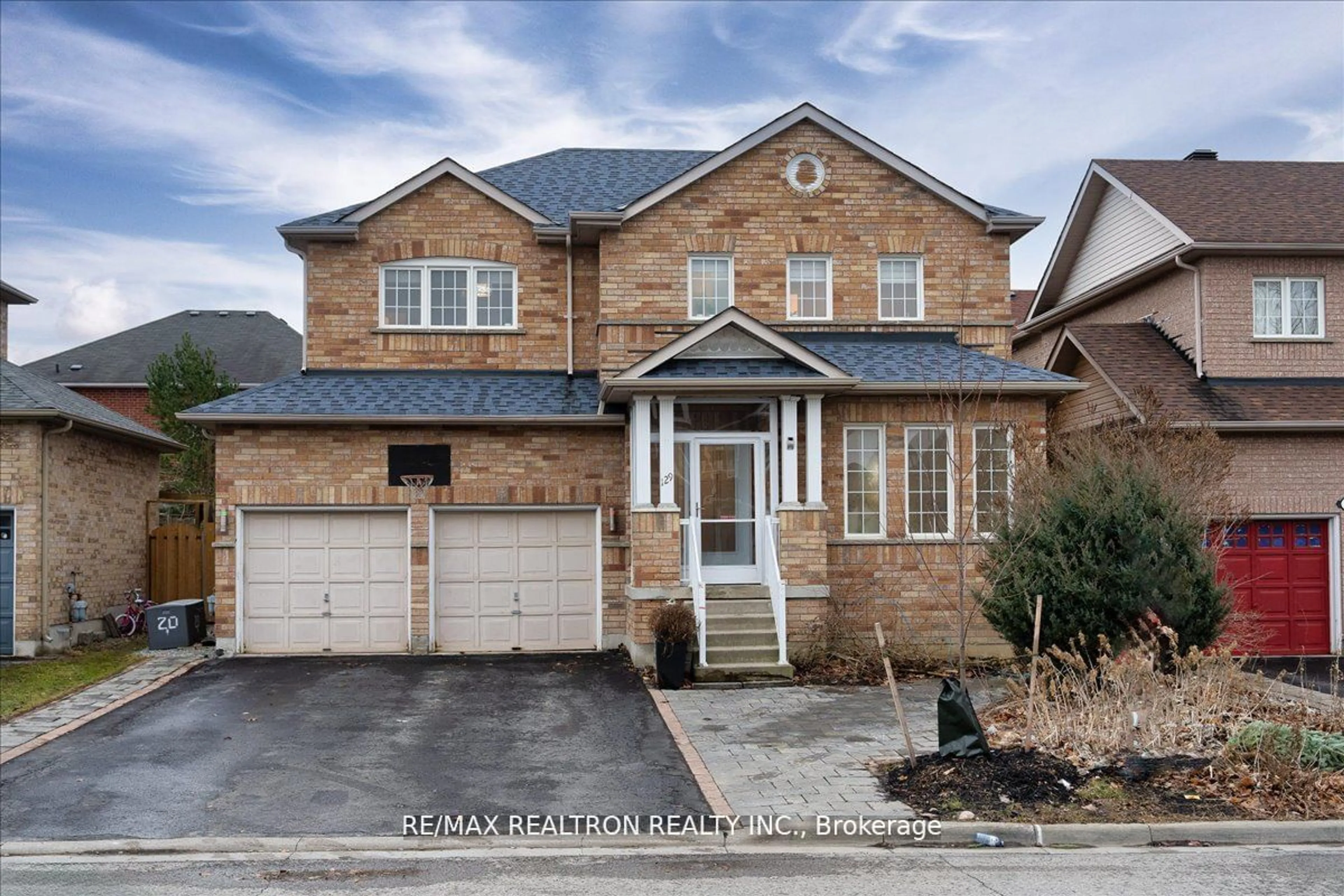 Home with brick exterior material for 129 Flagstone Way, Newmarket Ontario L3X 2Z8
