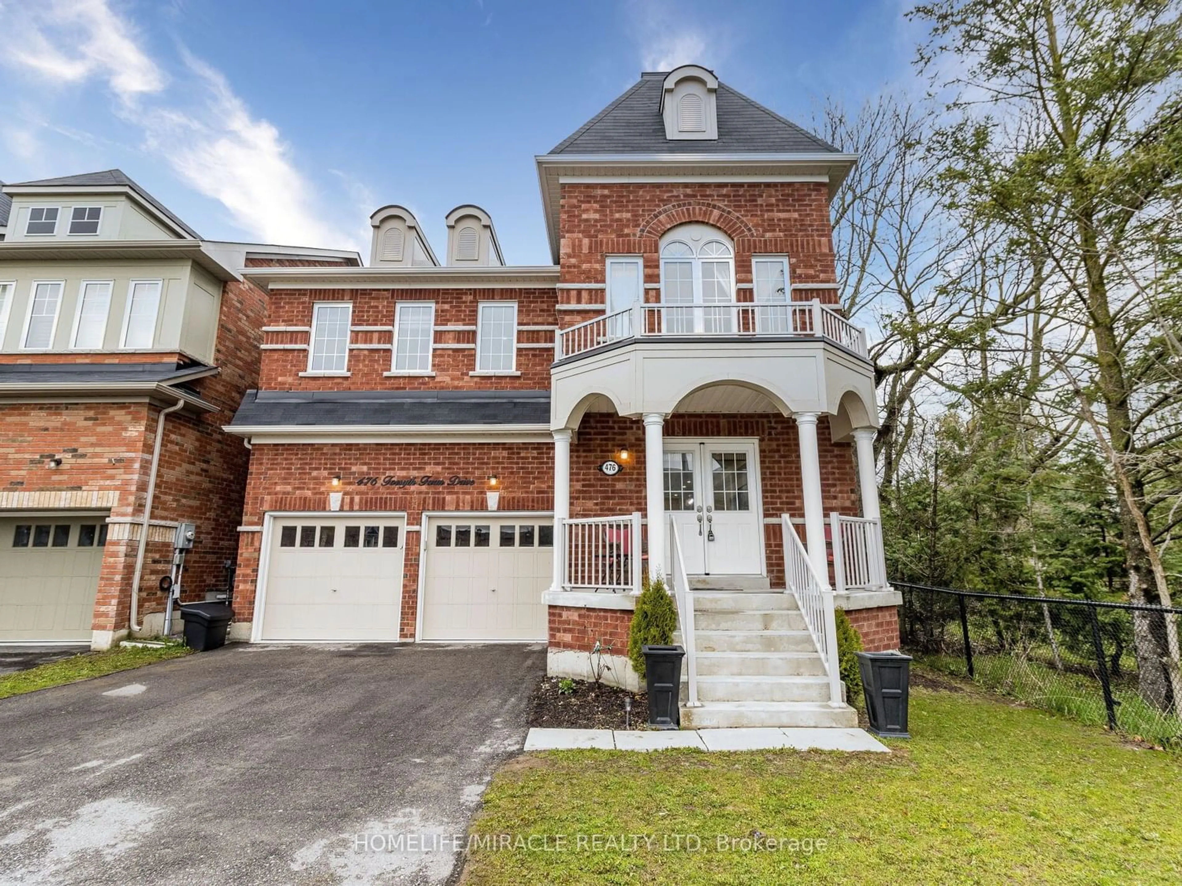 Home with brick exterior material for 476 Forsyth Farm Dr, Whitchurch-Stouffville Ontario L4A 4P1