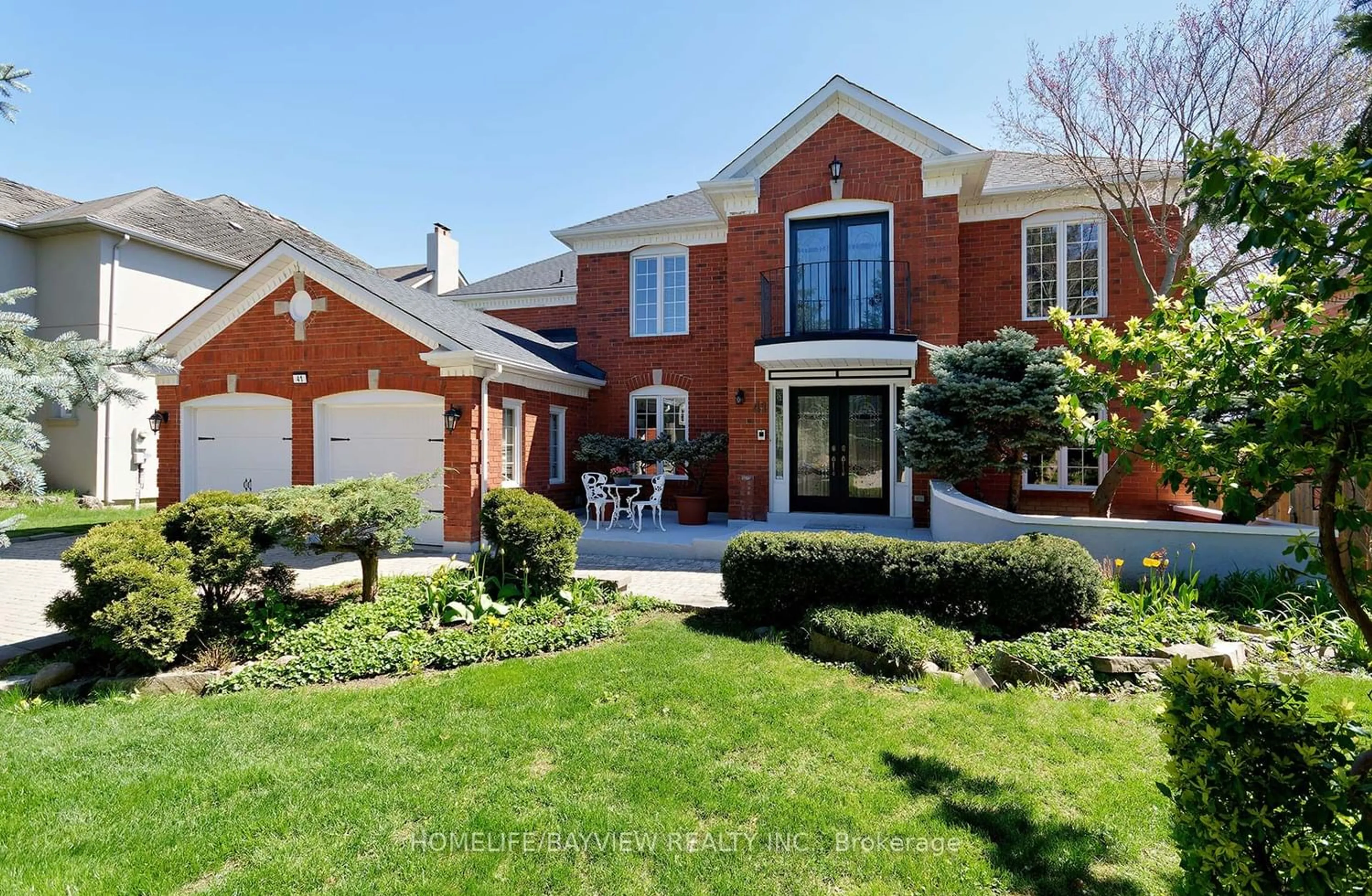 Home with brick exterior material for 41 Glenayr Rd, Richmond Hill Ontario L4B 2W4