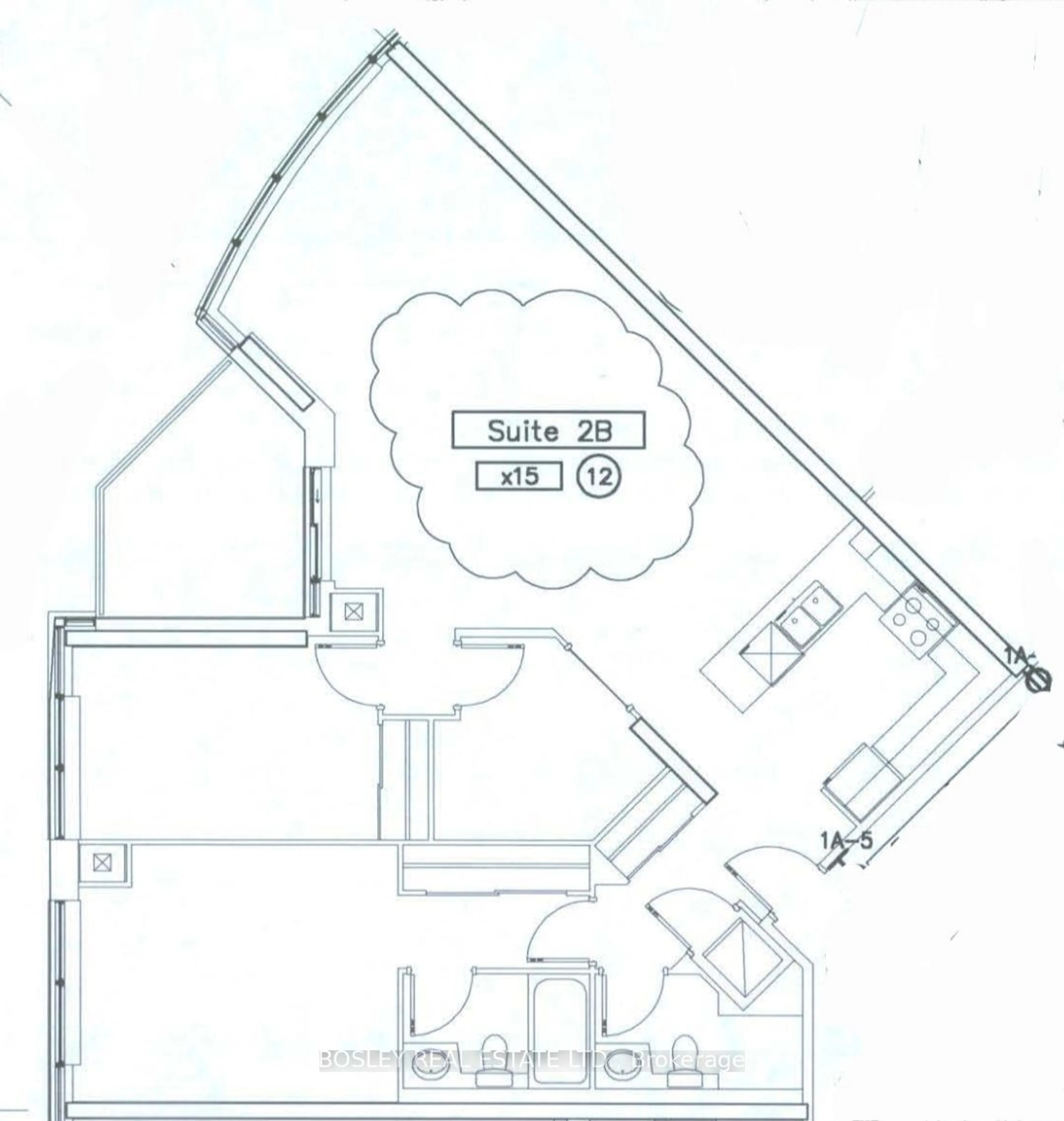 Floor plan for 48 Suncrest Blvd #510, Markham Ontario L3T 7Y5
