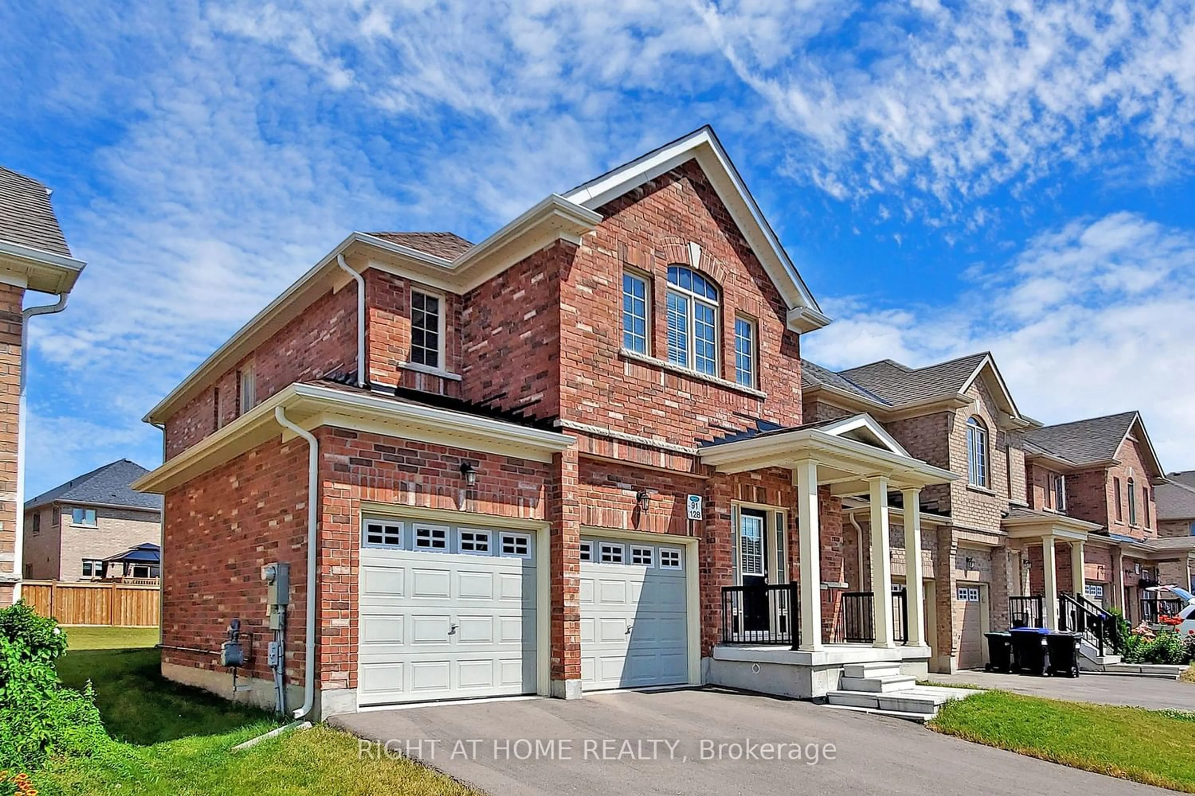 Home with brick exterior material for 128 Milby Cres, Bradford West Gwillimbury Ontario L3Z 0X8