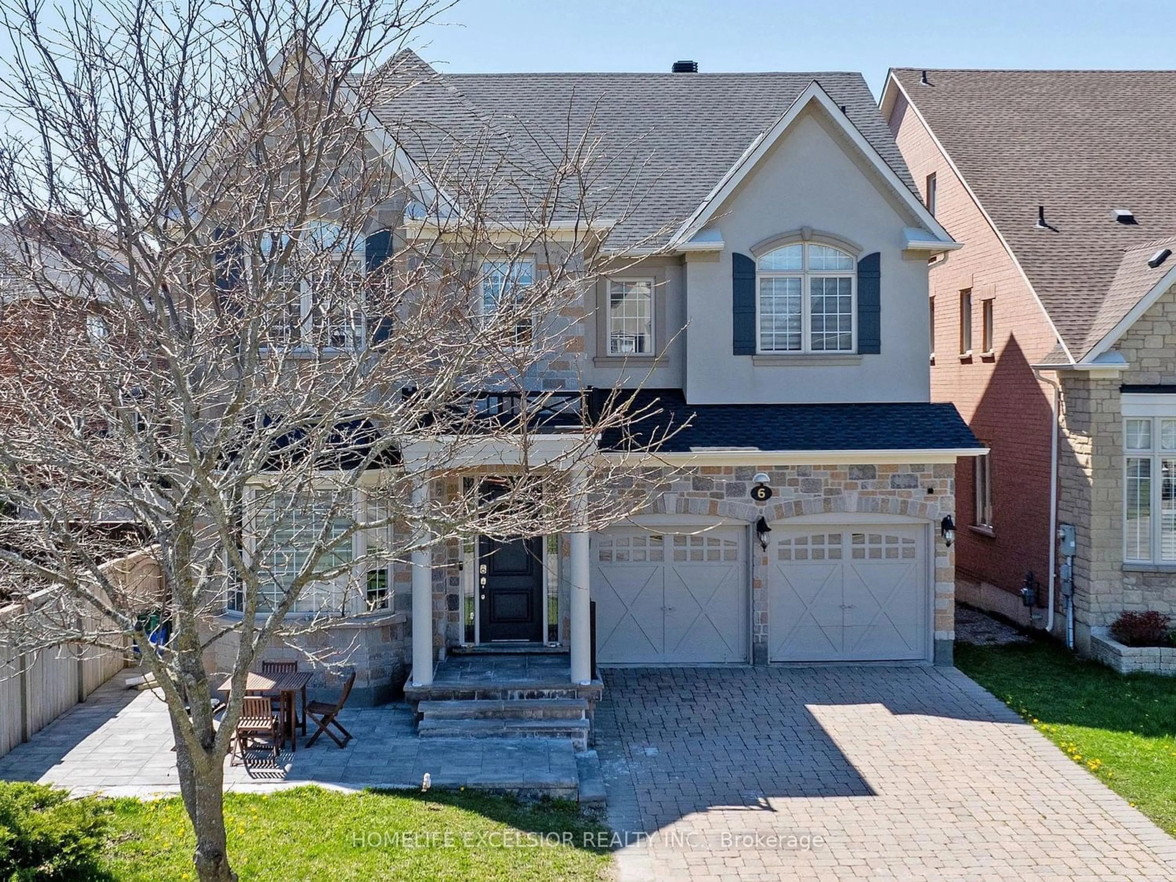 Home with brick exterior material for 6 Dietzman Crt, Richmond Hill Ontario L4E 4X6