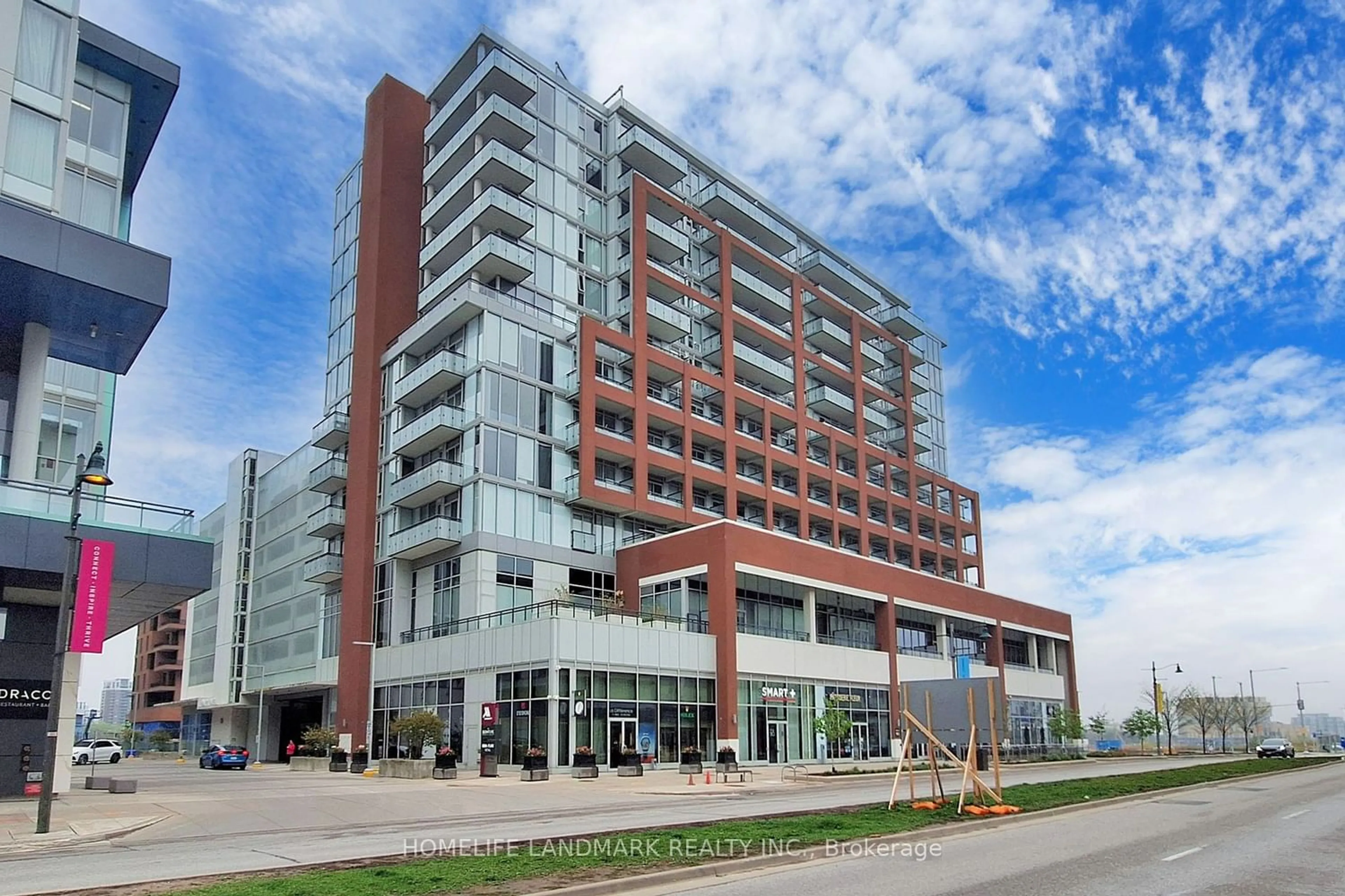 A pic from exterior of the house or condo for 180 Enterprise Blvd #704, Markham Ontario L6G 0G4