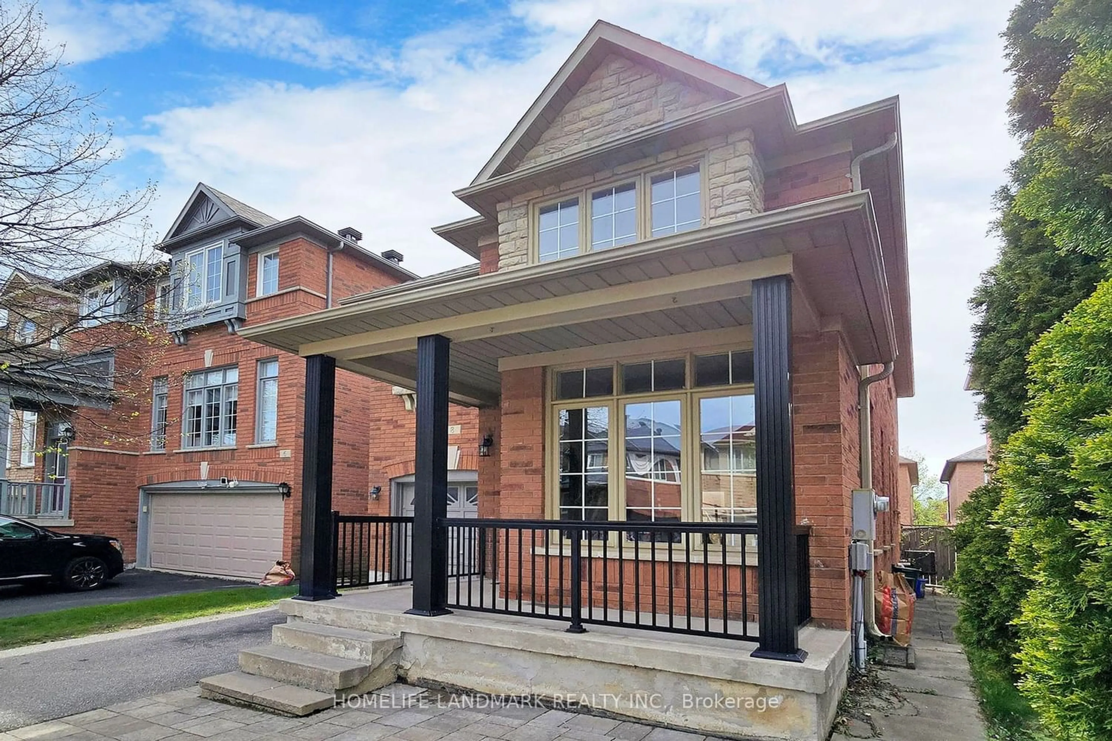 Home with brick exterior material for 8 Fairlawn Ave, Markham Ontario L6C 2E7