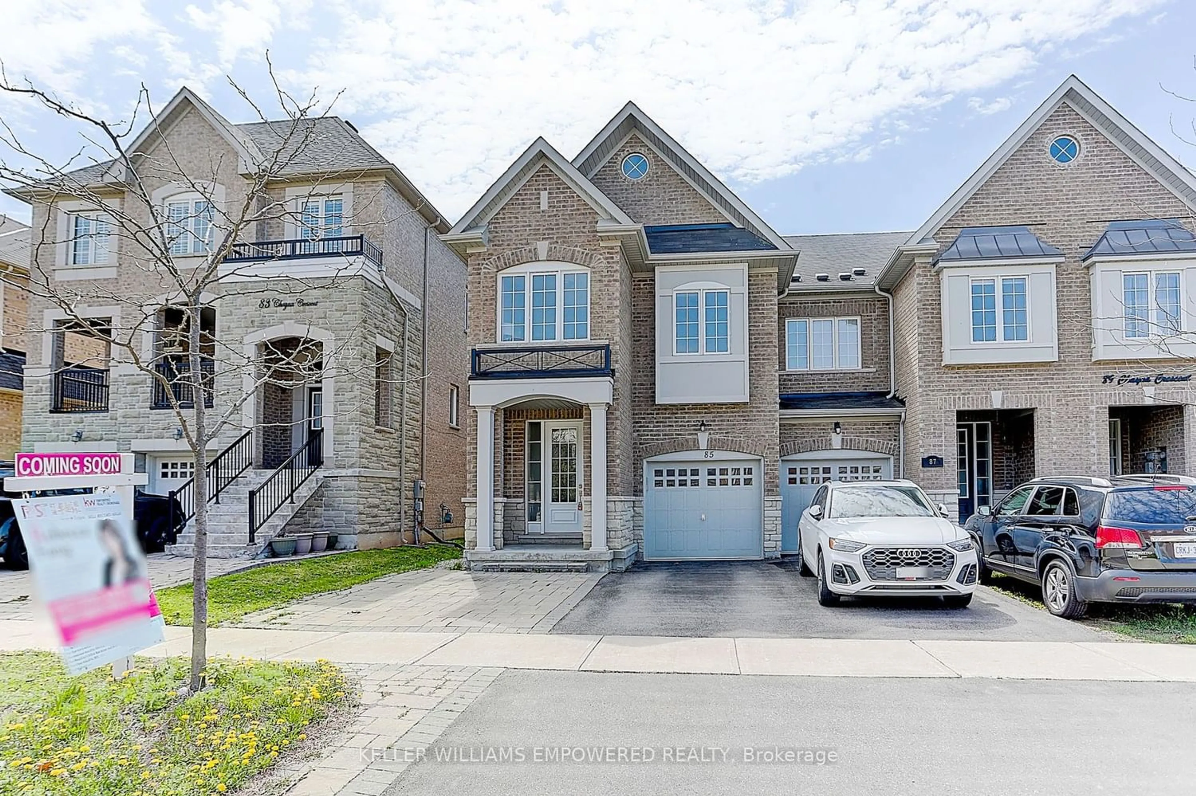 Home with brick exterior material for 85 Chayna Cres, Vaughan Ontario L6A 0N1