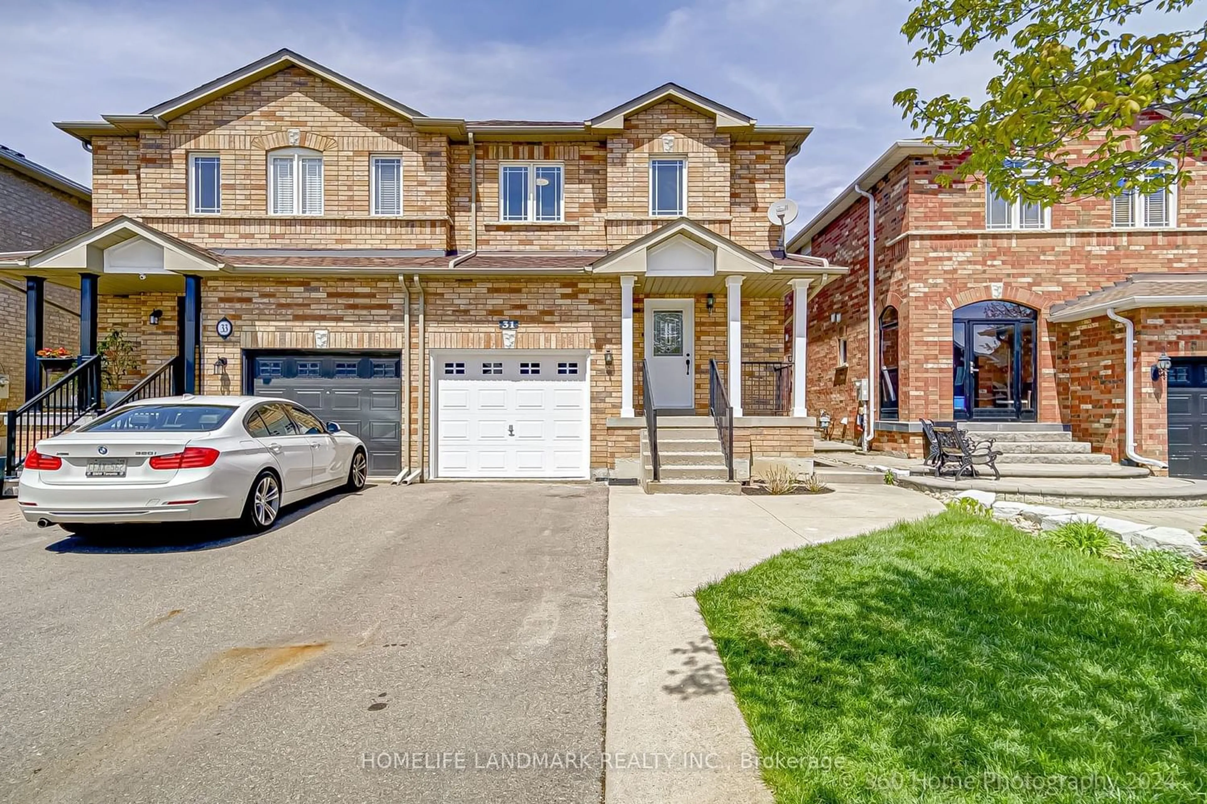 Home with brick exterior material for 31 Cassia Cres, Vaughan Ontario L6A 3N3