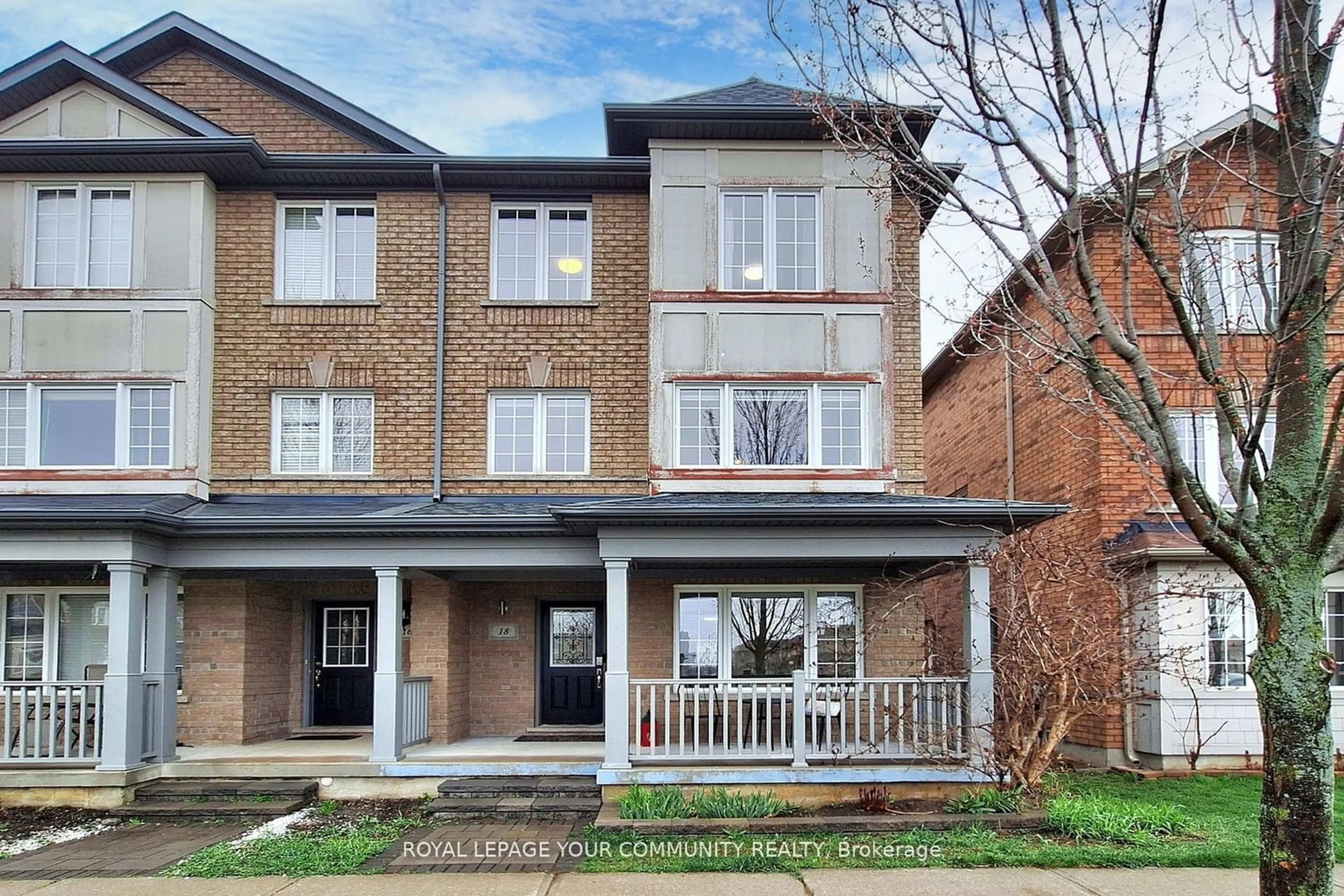 A pic from exterior of the house or condo for 18 Albert Lewis St, Markham Ontario L6B 0P6