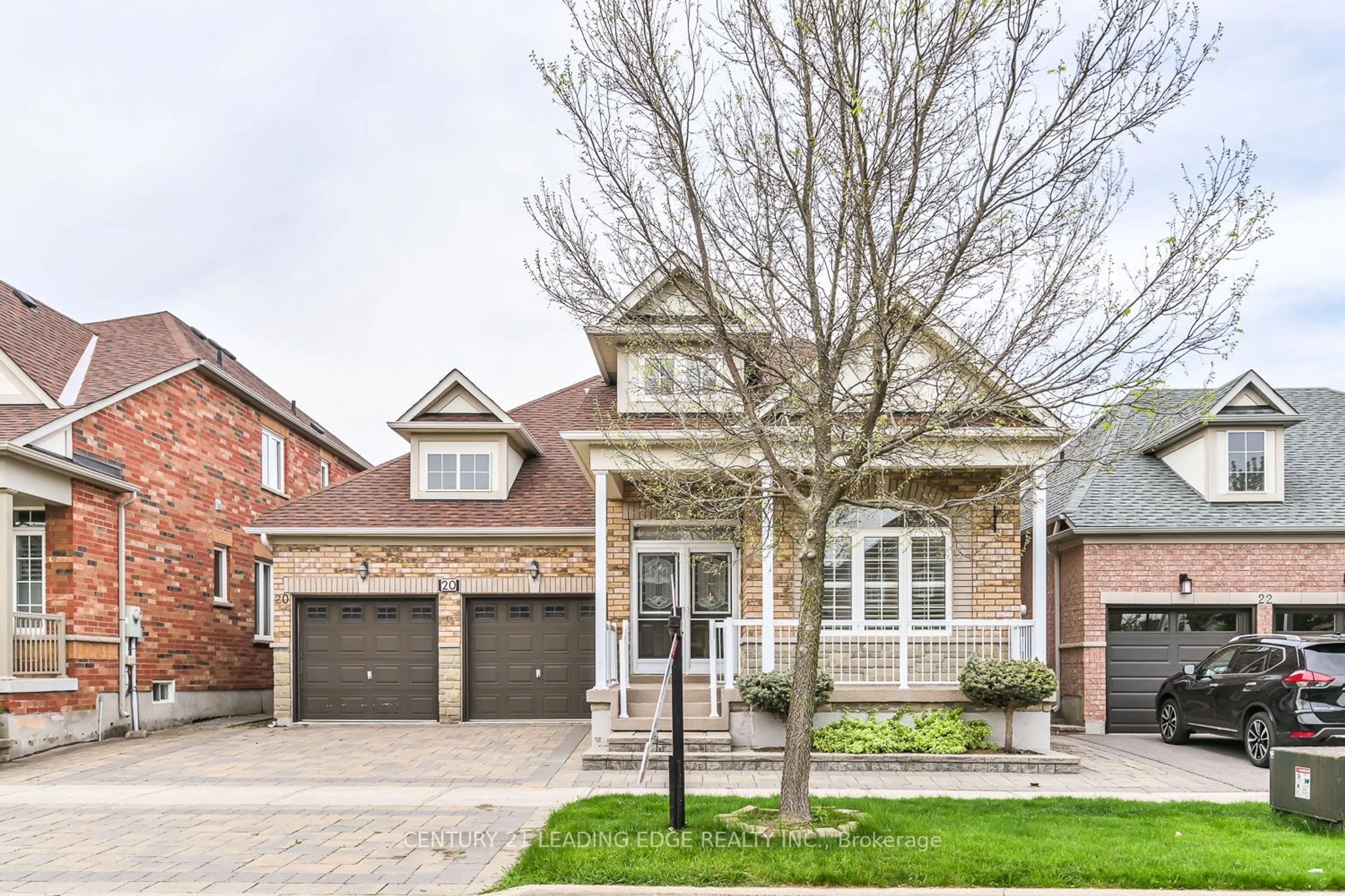 Home with brick exterior material for 20 Victoria Wood Ave, Markham Ontario L6E 1K6