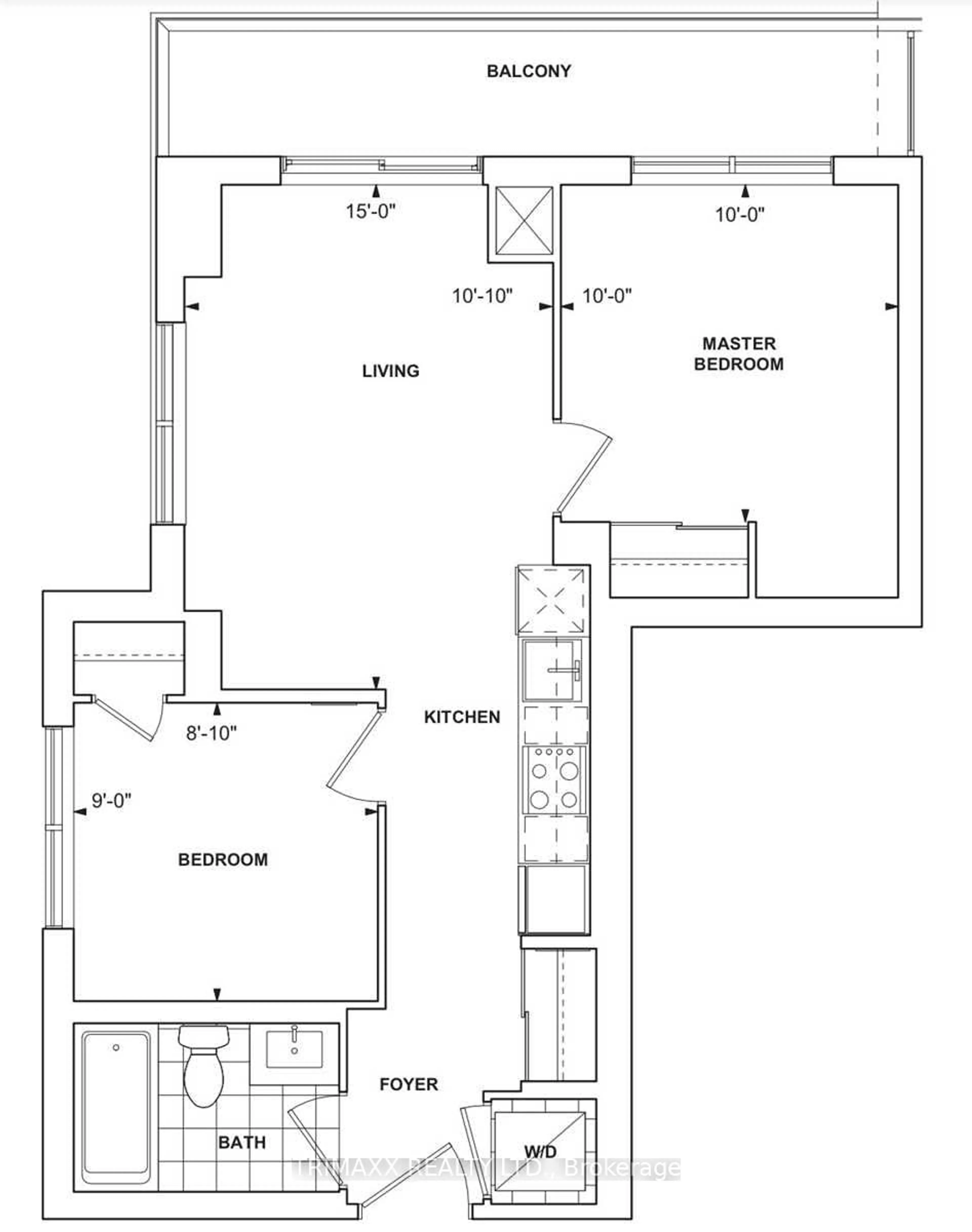 Floor plan for 9590 Markham Rd, Markham Ontario L6E 0H8