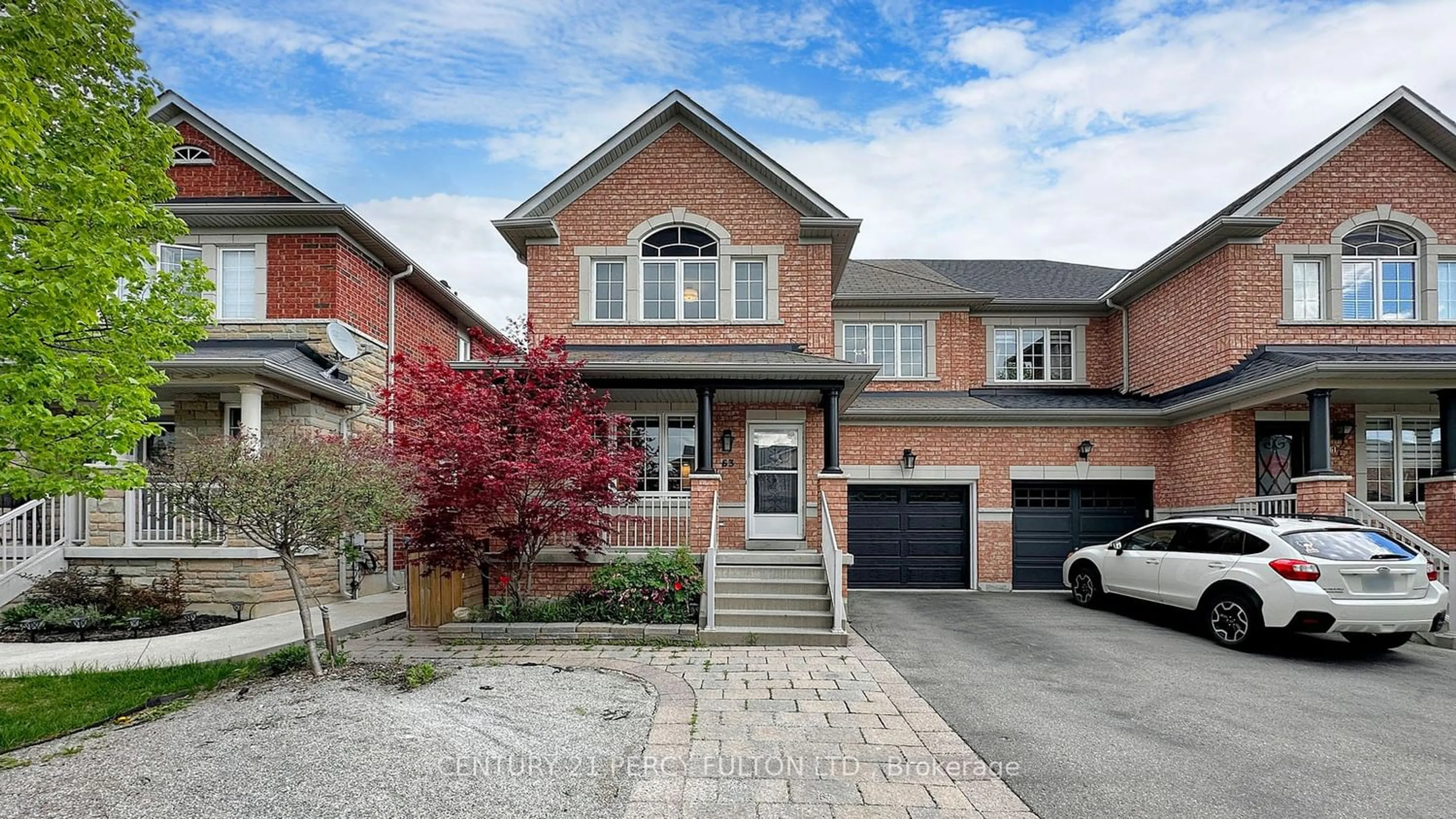 Home with brick exterior material for 63 Rosario Dr, Vaughan Ontario L4H 0M7
