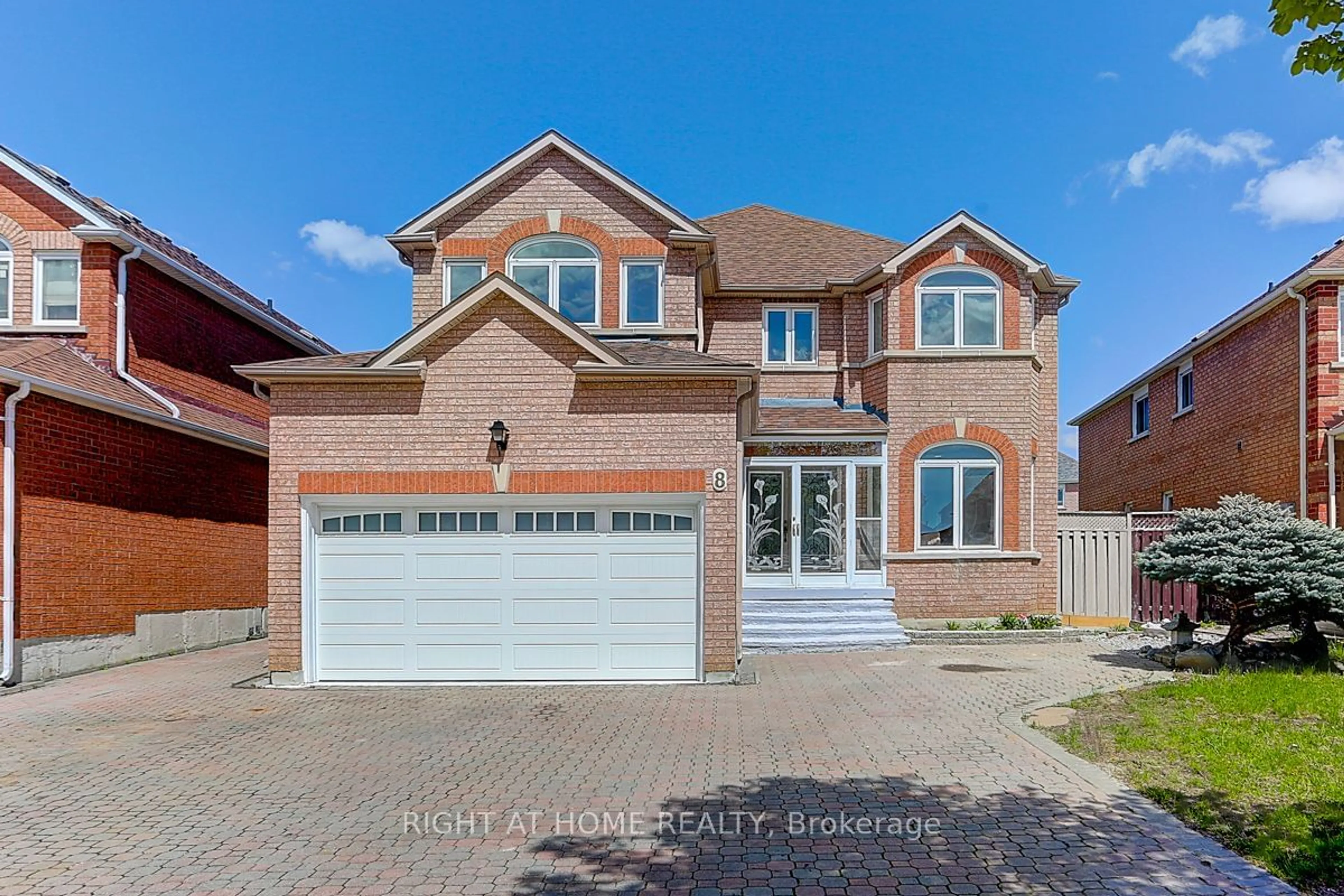 Home with brick exterior material for 8 Devonshire Ave, Markham Ontario L3S 1G5
