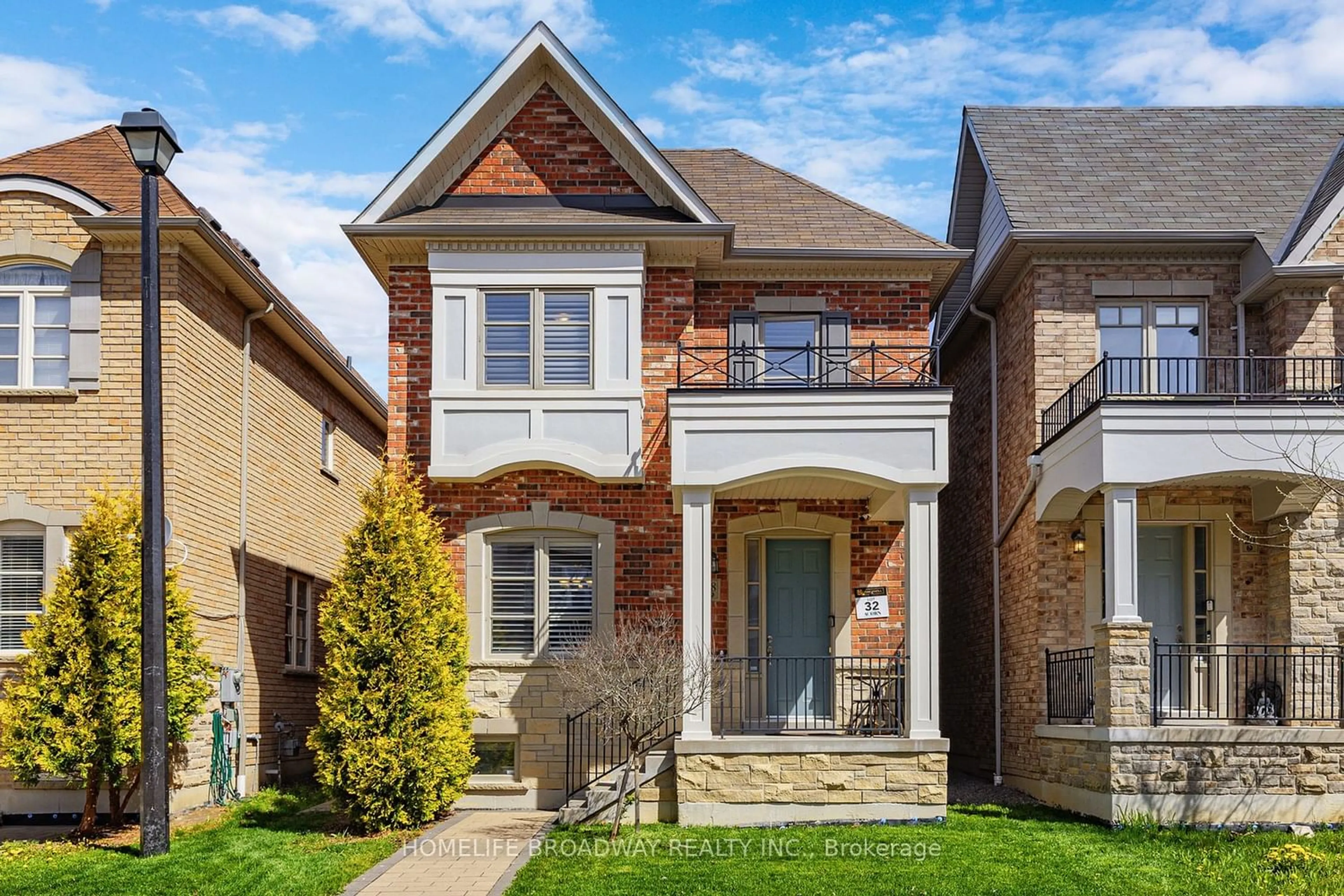 Home with brick exterior material for 18 Plantain Lane, Richmond Hill Ontario L4E 1B9