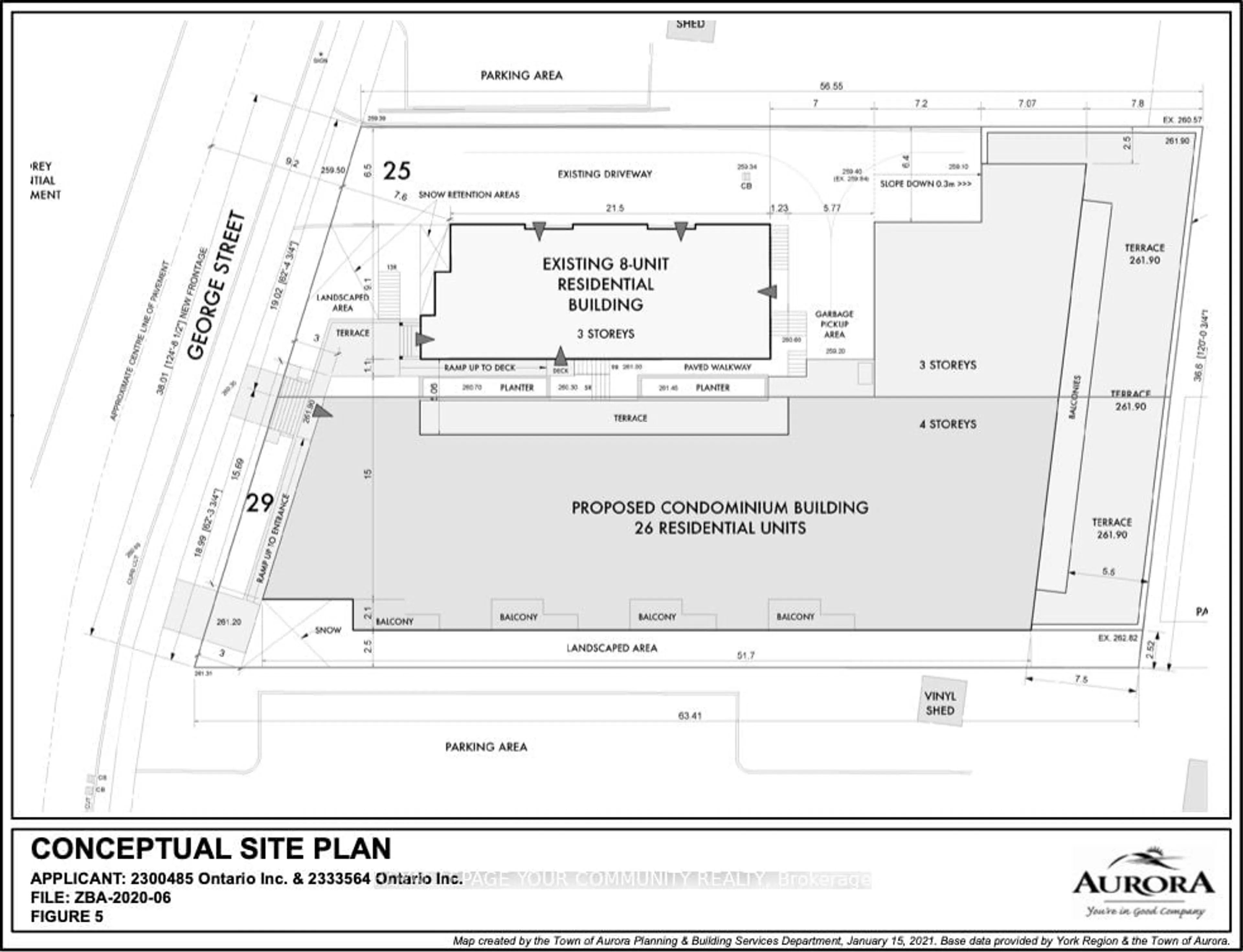 Floor plan for 29 George St, Aurora Ontario L4G 2S1