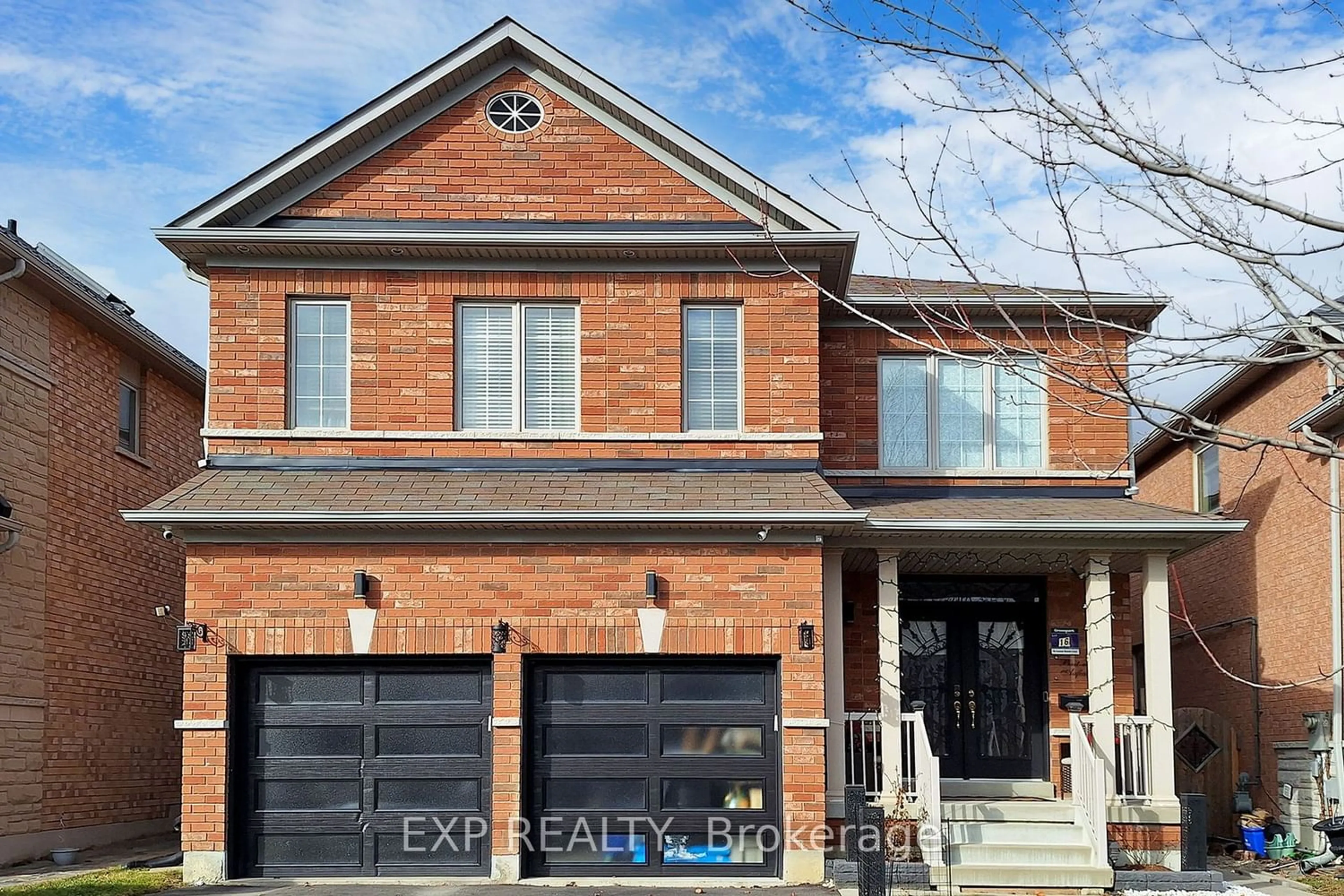 Home with brick exterior material for 16 Corner Brook Cres, Vaughan Ontario L4H 0J7