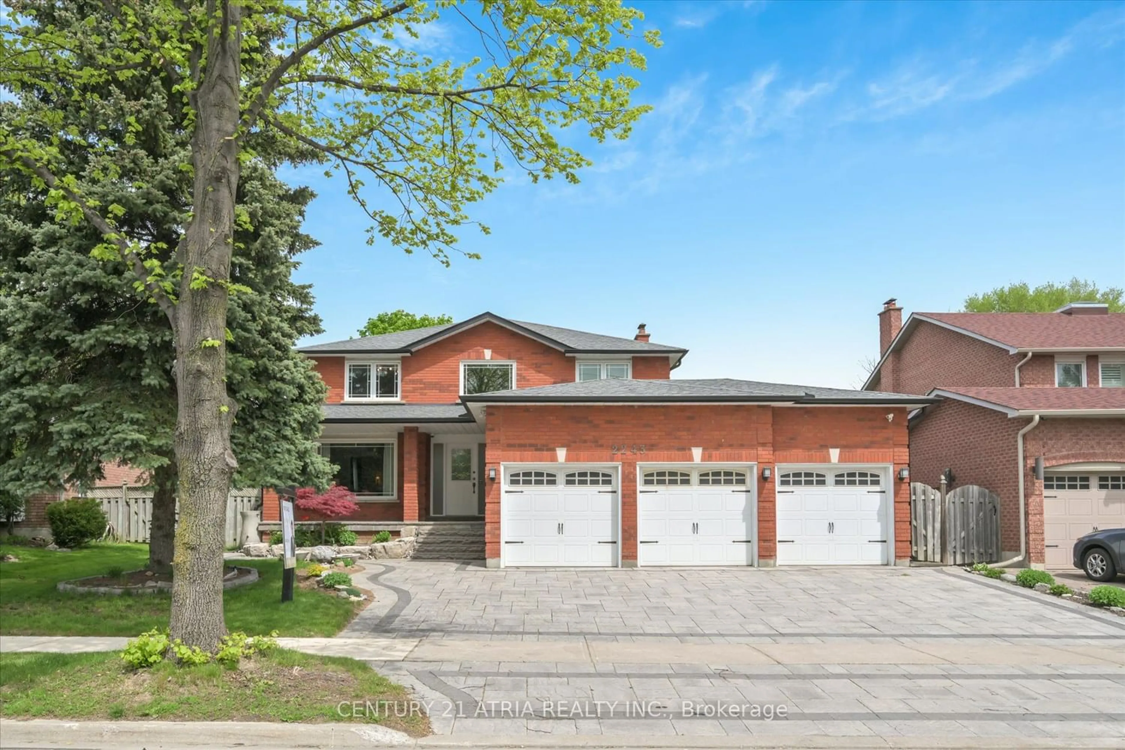 Home with brick exterior material for 2243 Rodick Rd, Markham Ontario L6C 1R1