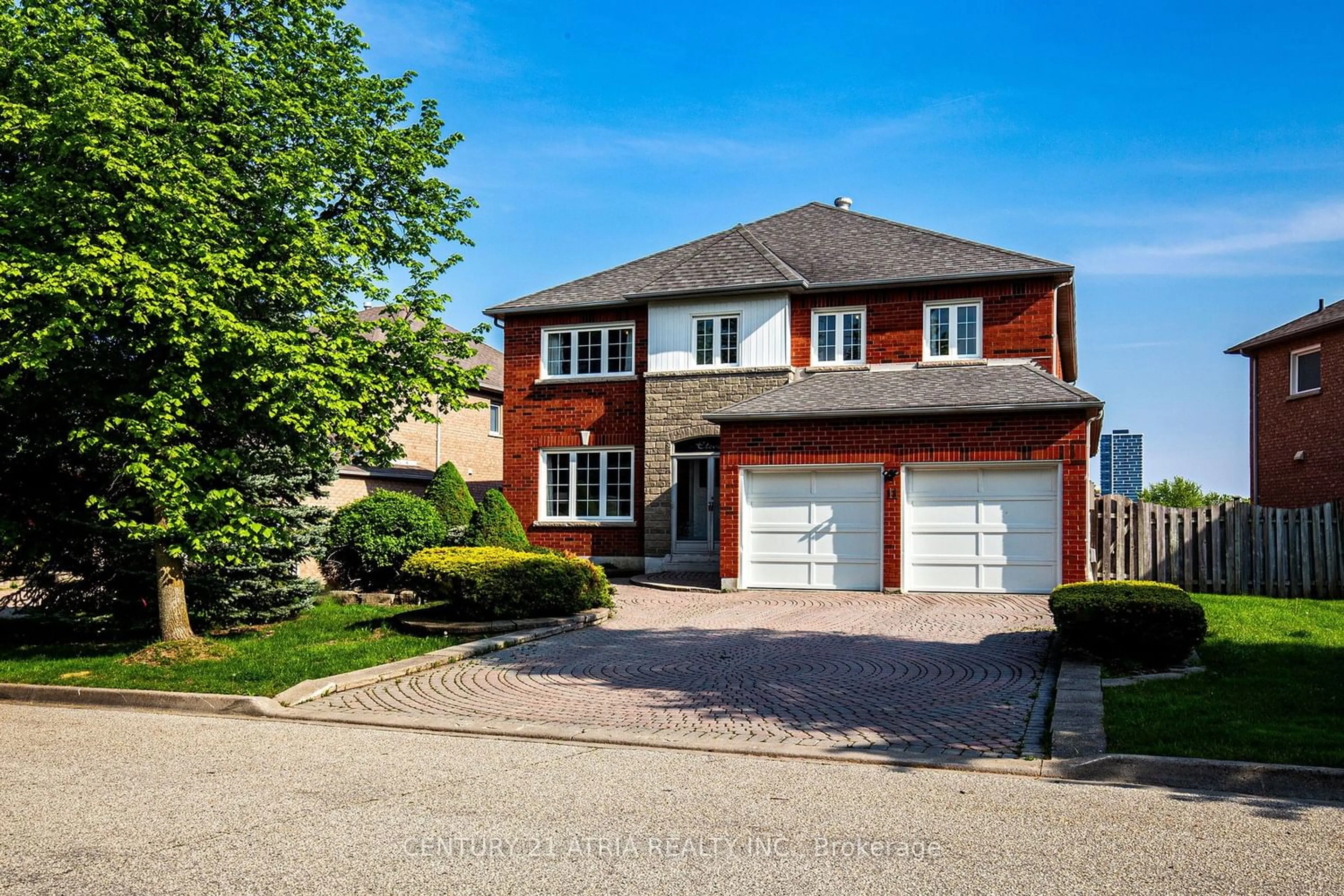 Home with brick exterior material for 11 Guildford Circ, Markham Ontario L3R 0R9