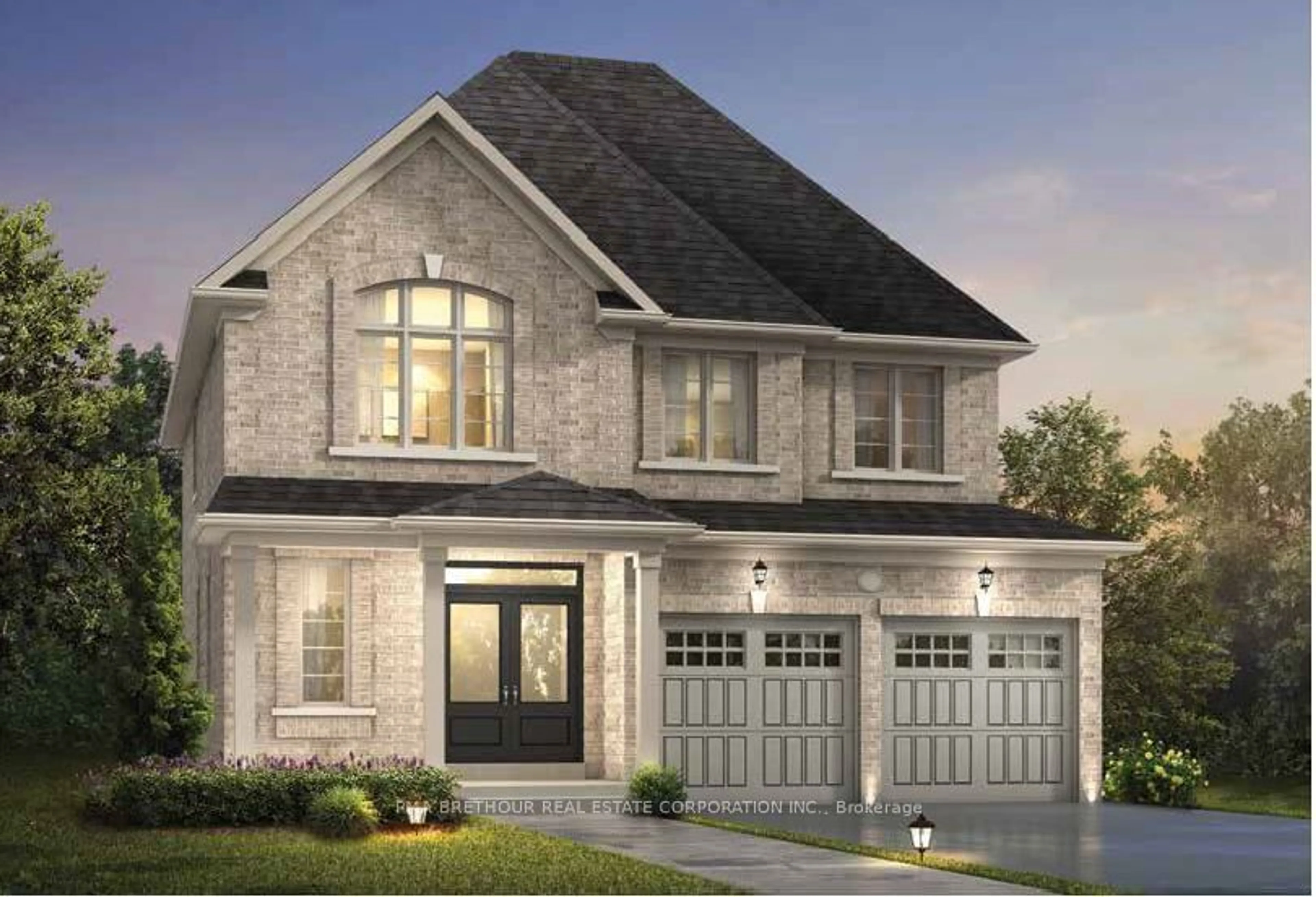 Home with brick exterior material for 133 Dovedale Dr, Georgina Ontario L4P 3Y2