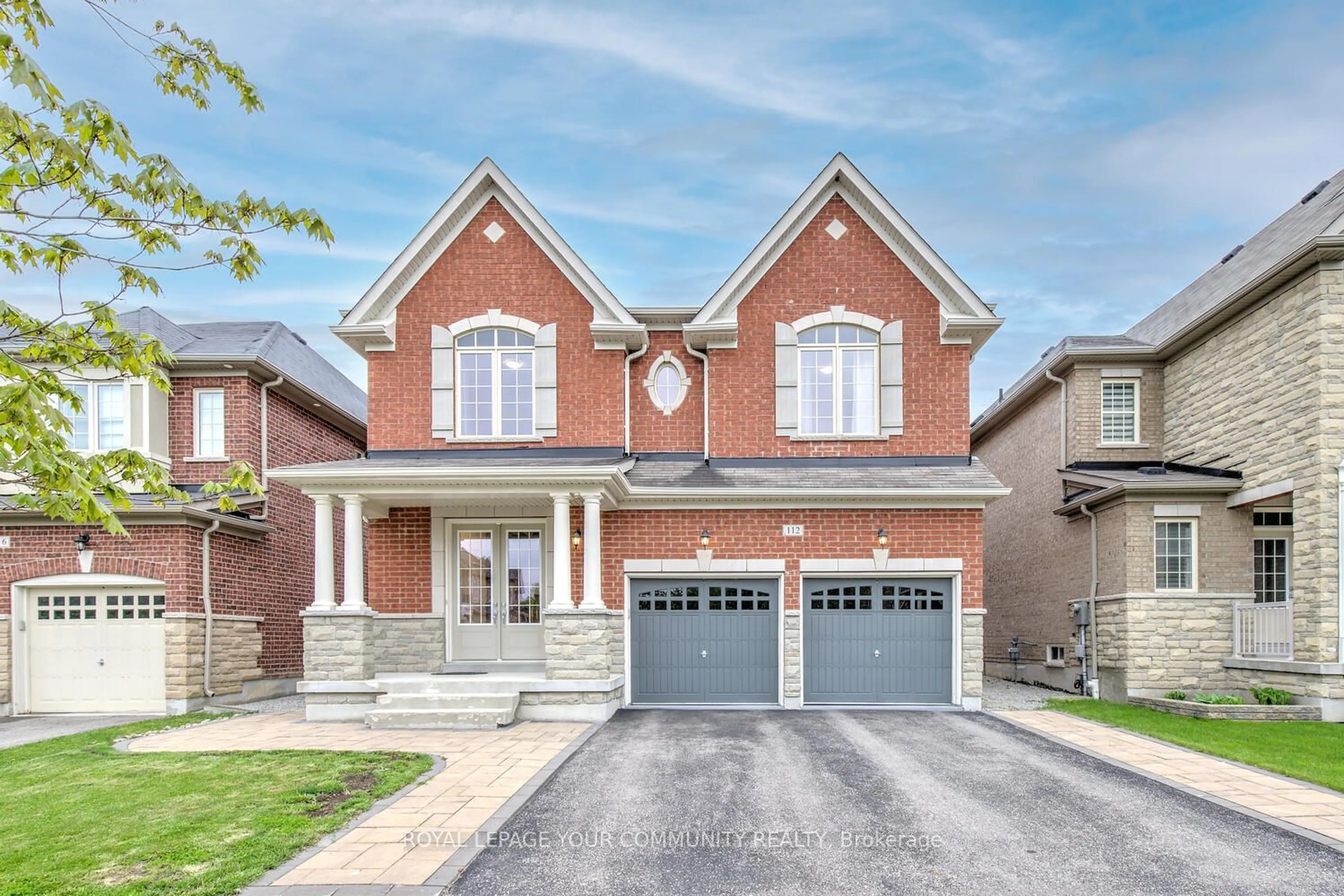Home with brick exterior material for 112 Sweet Anna Crt, Vaughan Ontario L6A 4E5