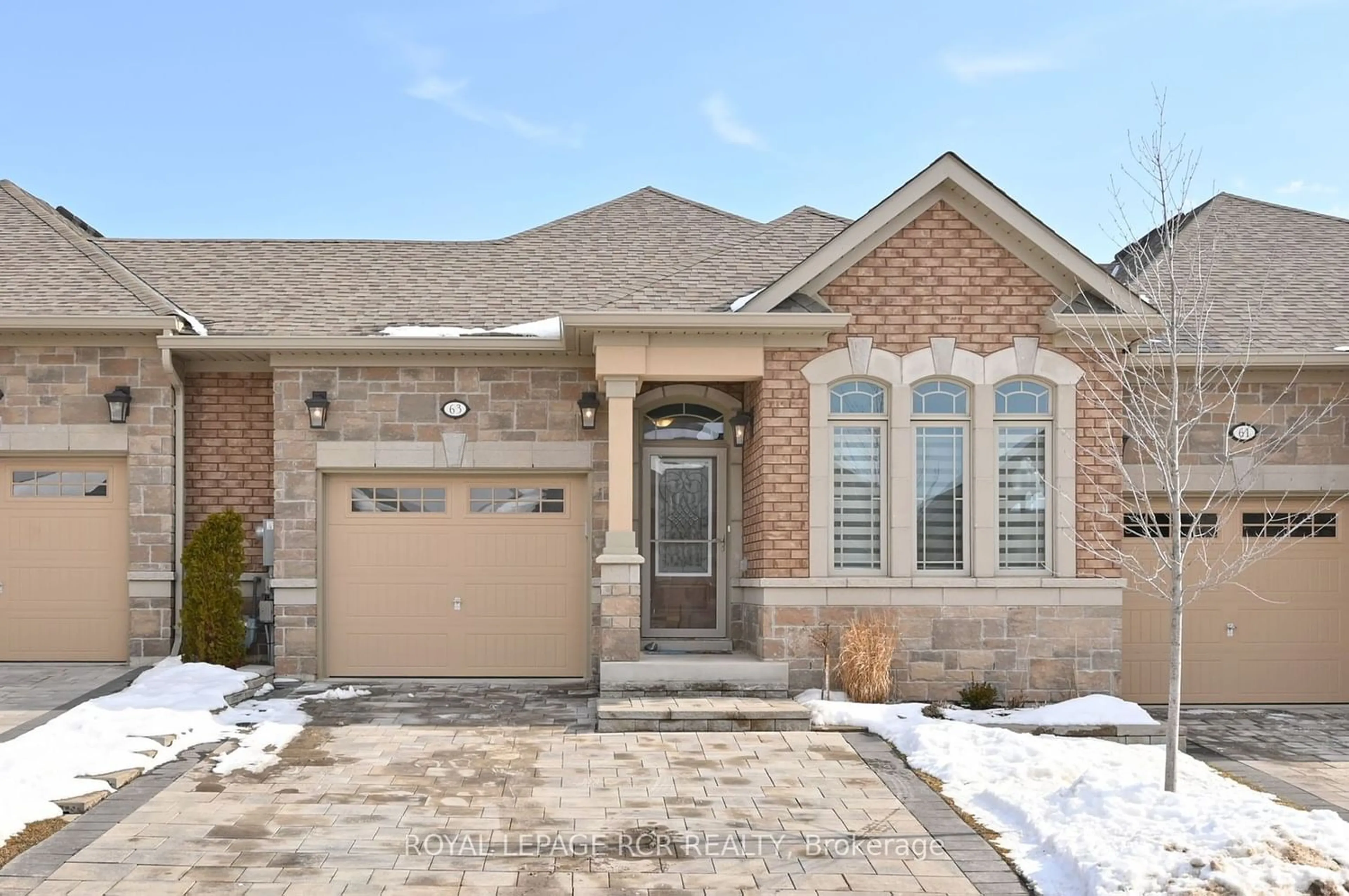 Home with brick exterior material for 63 Summerhill Dr, New Tecumseth Ontario L9R 0S8