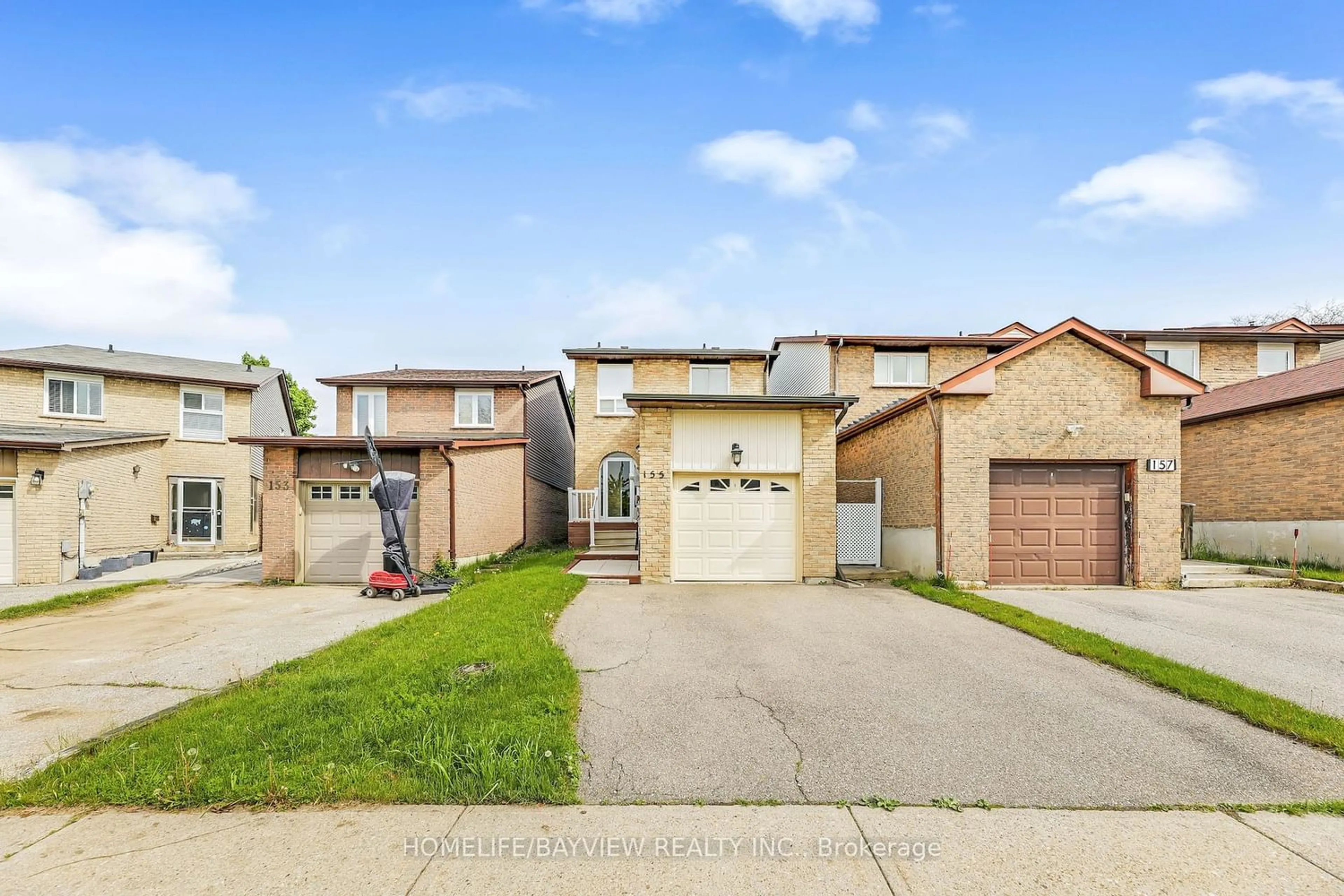 A pic from exterior of the house or condo for 155 Mabley Cres, Vaughan Ontario L4J 2Z7