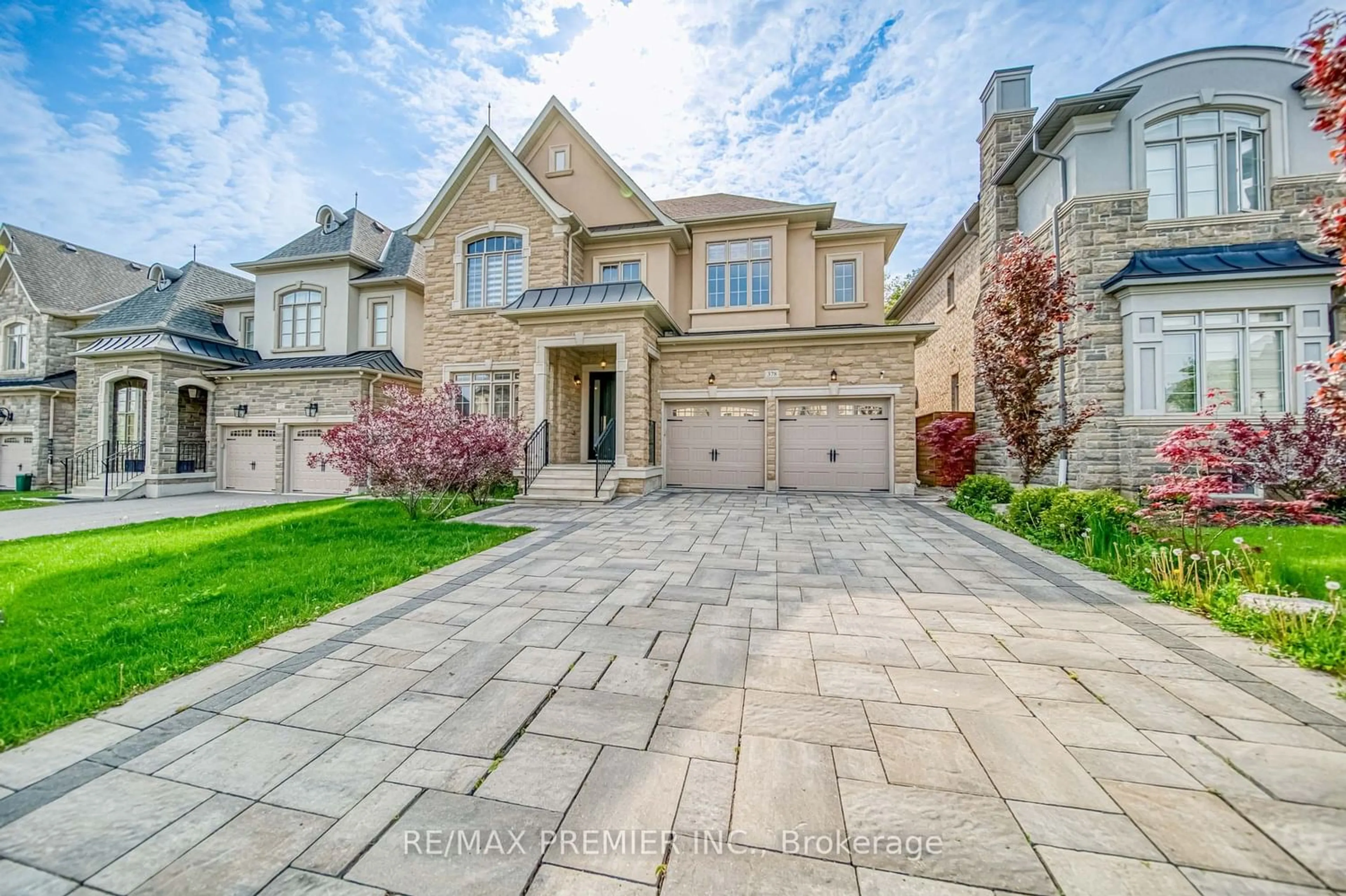 Home with brick exterior material for 378 Poetry Dr, Vaughan Ontario L4H 3W8