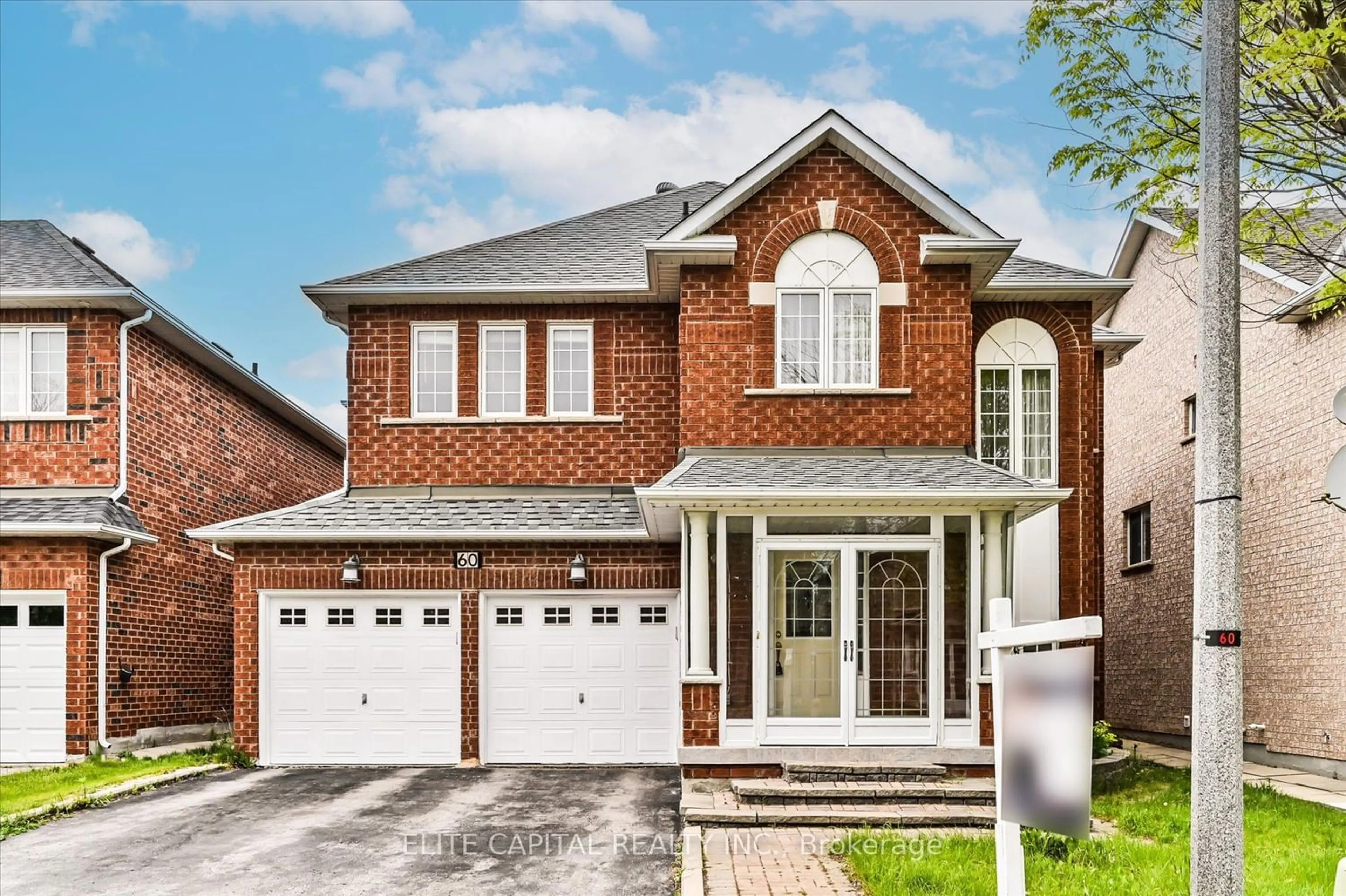 Home with brick exterior material for 60 Westchester Cres, Markham Ontario L6C 2X6
