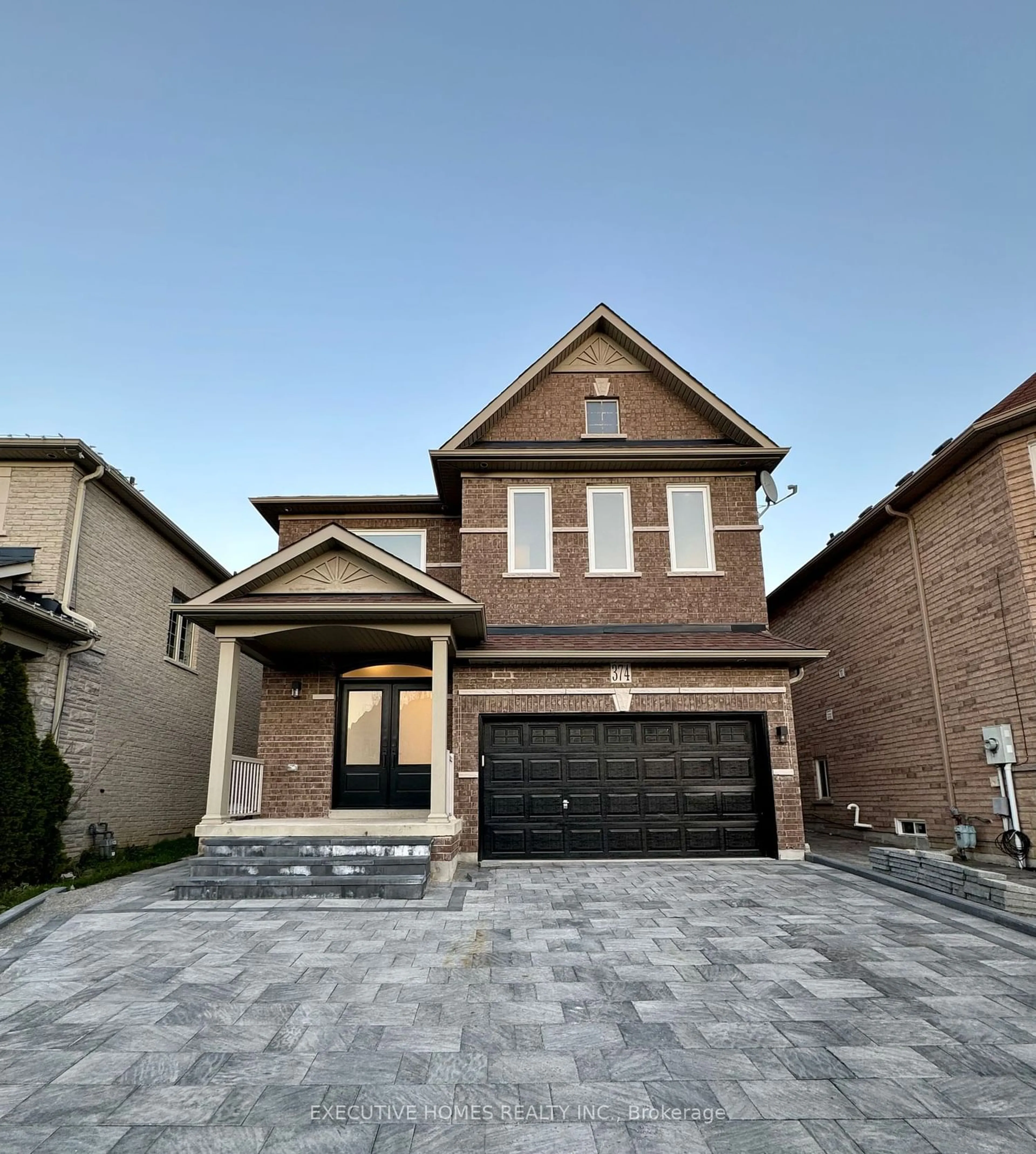 Home with brick exterior material for 374 Gilpin Dr, Newmarket Ontario L3X 3H2