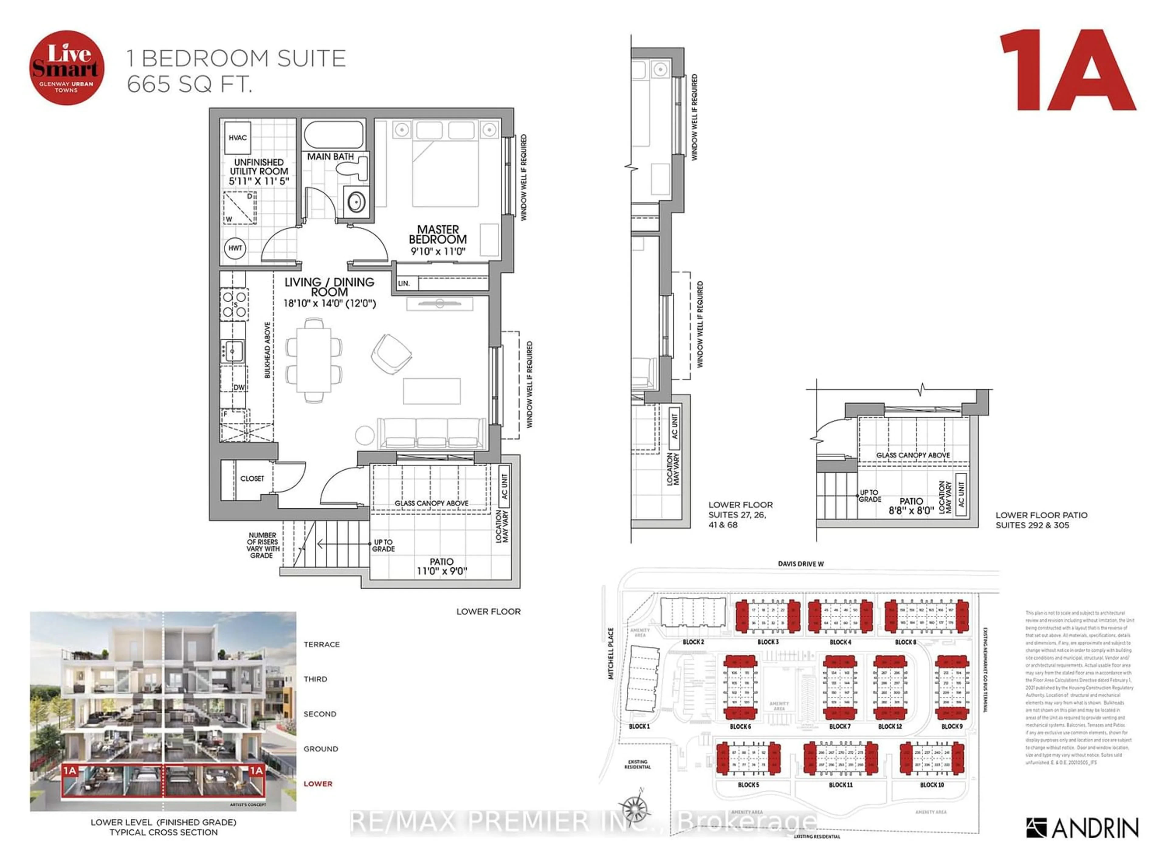 Floor plan for 15 Lytham Green Circ #15, Newmarket Ontario L3W 0C7