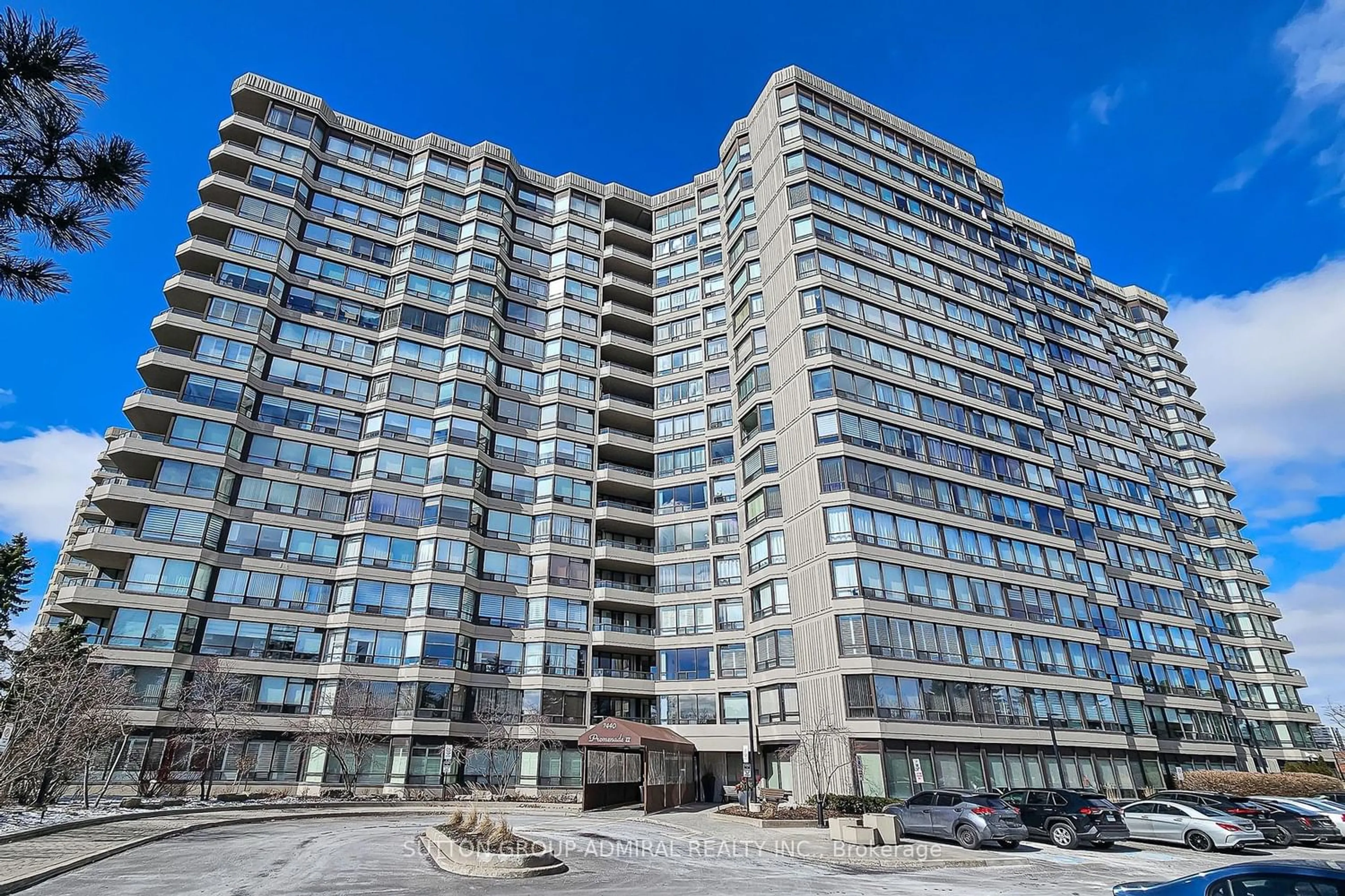 A pic from exterior of the house or condo for 7440 Bathurst St #1106, Vaughan Ontario L4J 7K8