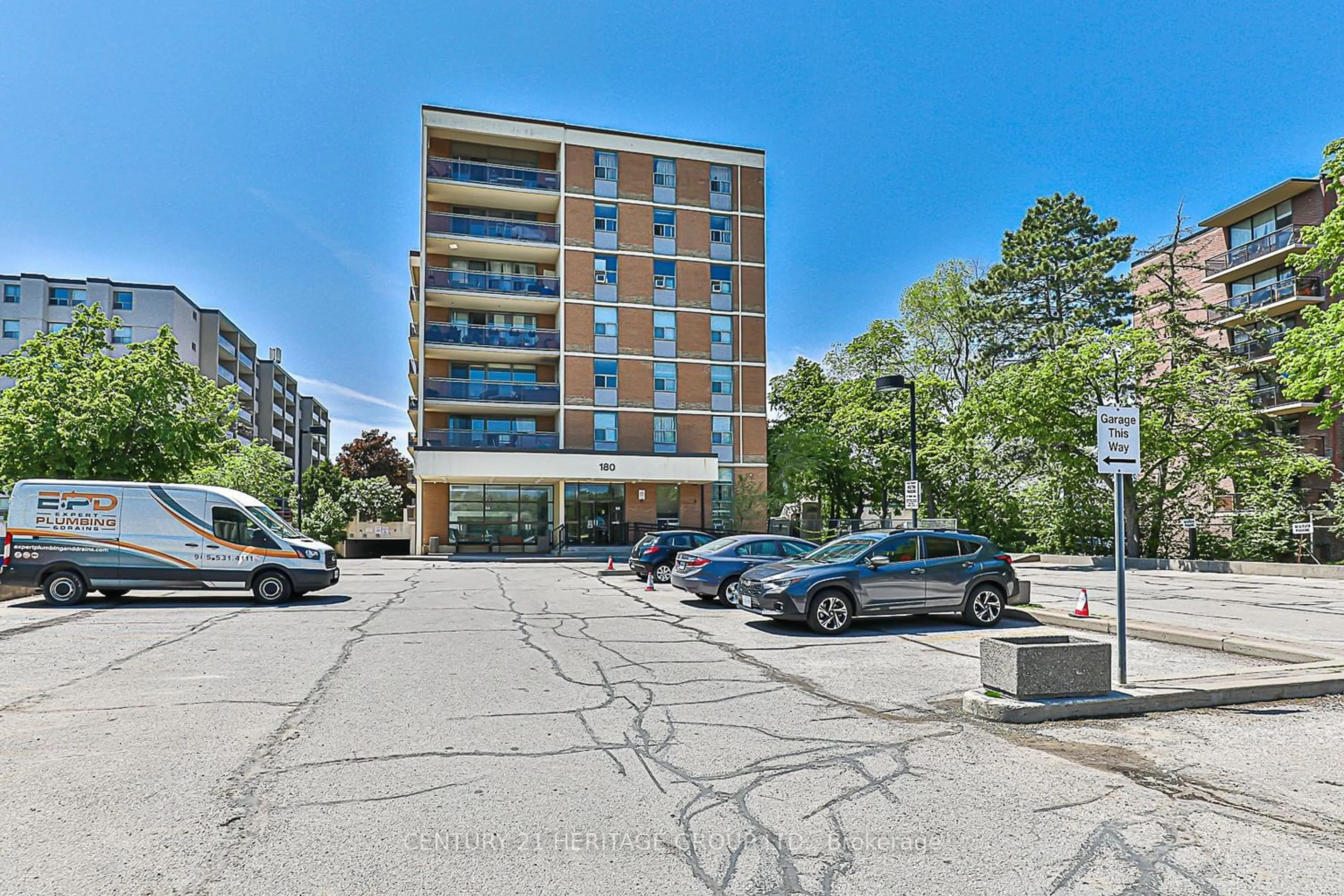 A pic from exterior of the house or condo for 180 Dudley Ave #308, Markham Ontario L3T 4X2