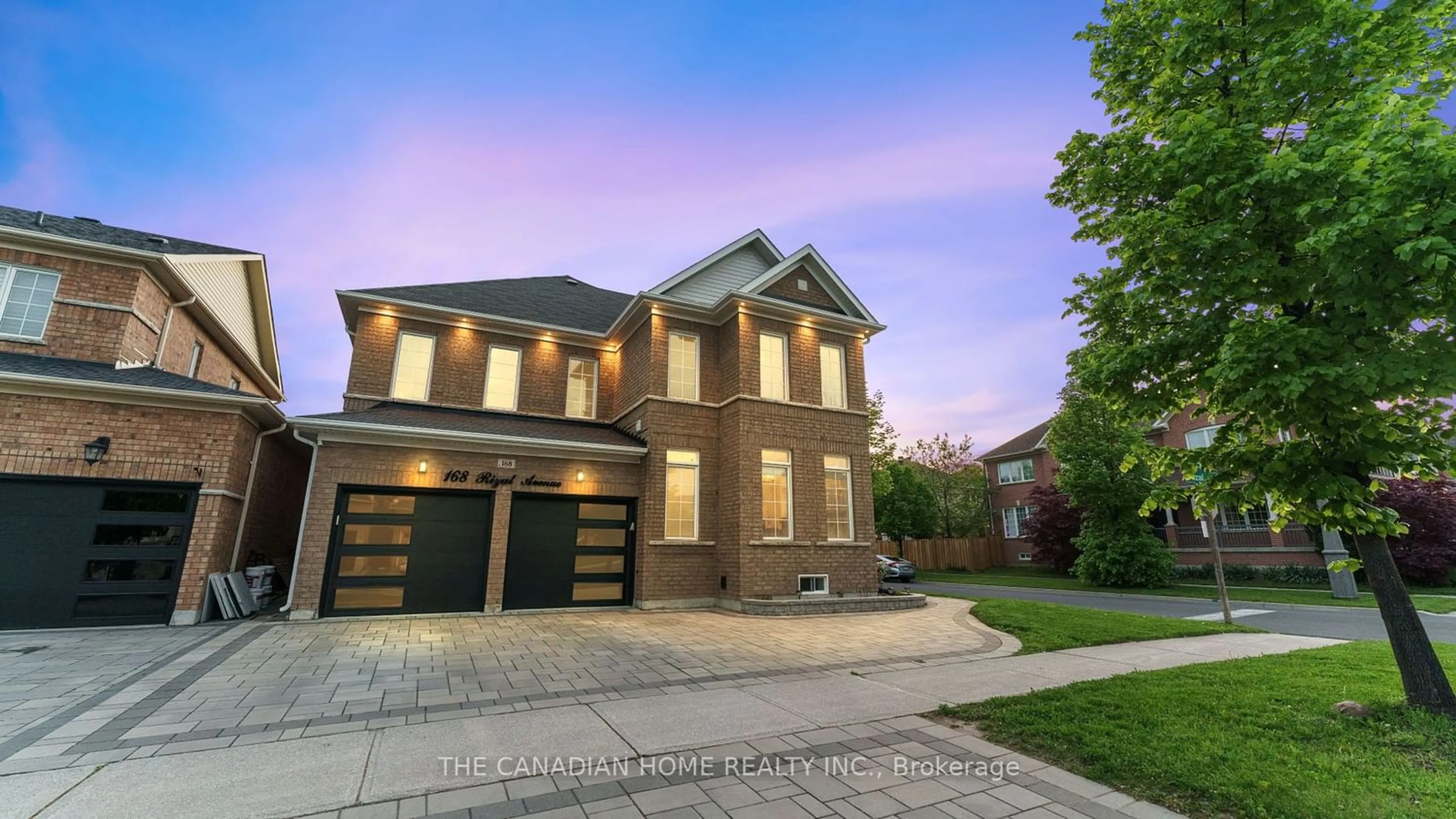 Home with brick exterior material for 168 Rizal Ave, Markham Ontario L6B 0E7