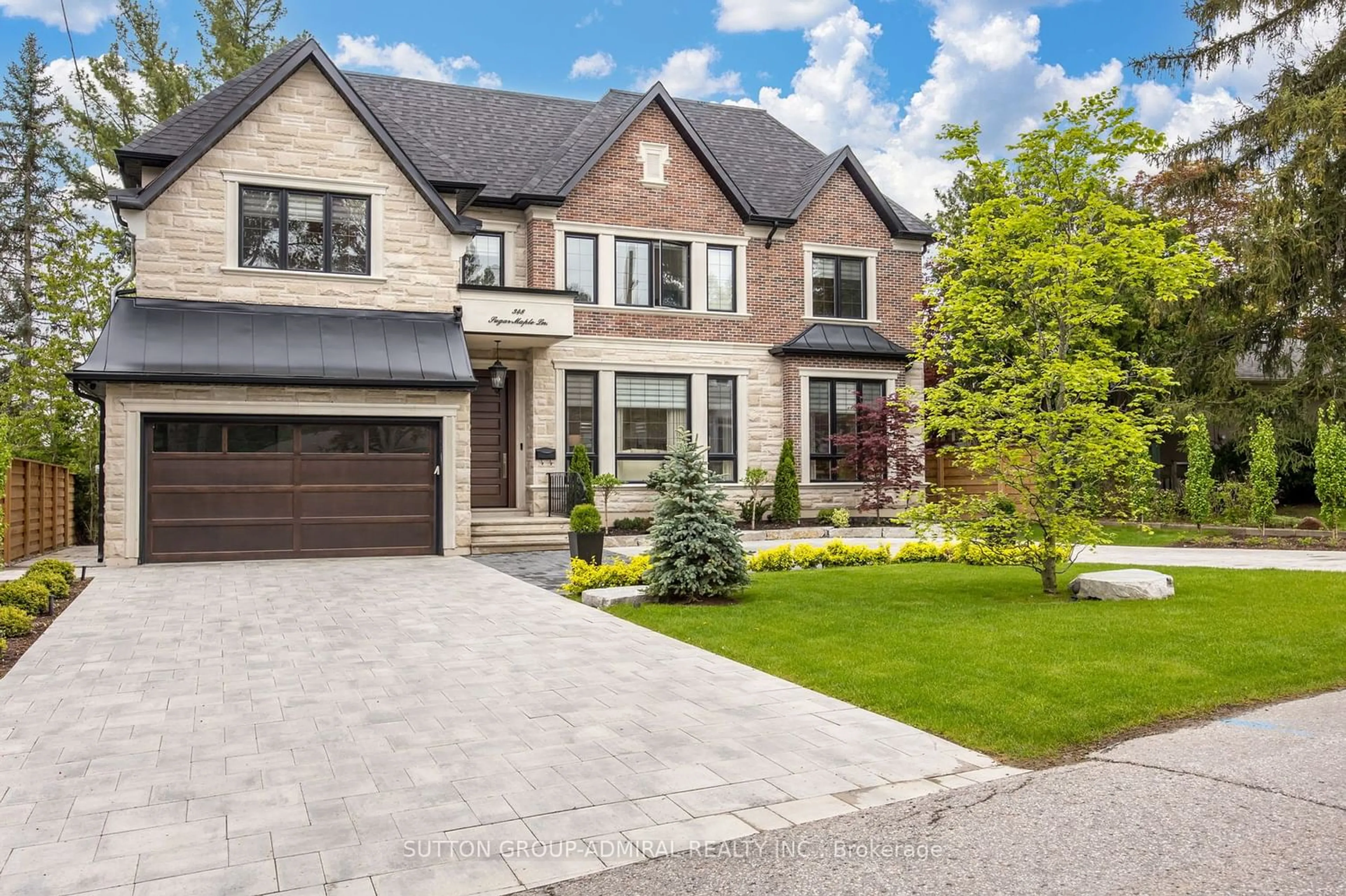 Home with brick exterior material for 348 Sugar Maple Lane, Richmond Hill Ontario L4C 4C2