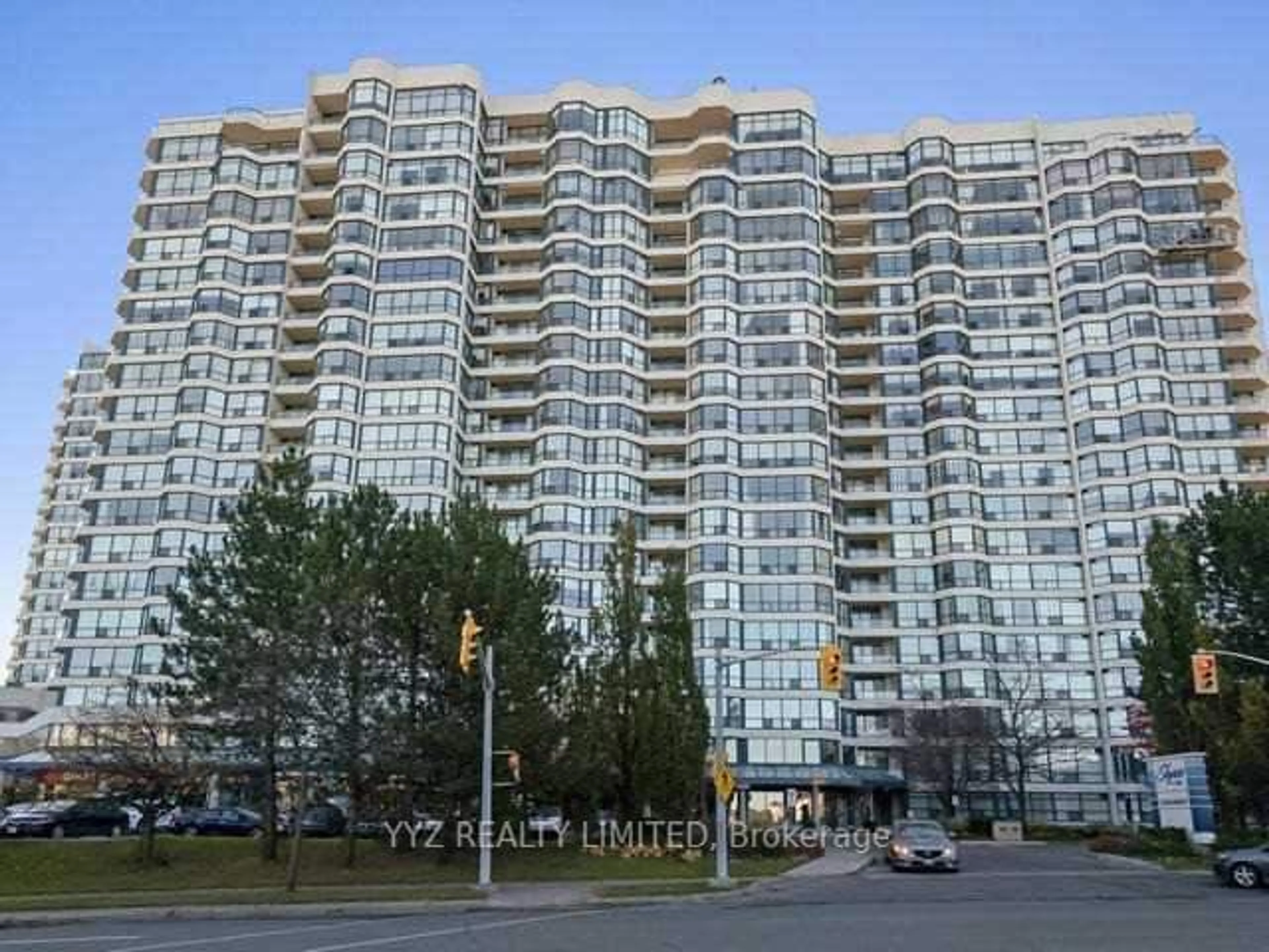 A pic from exterior of the house or condo for 1 Clark Ave #808, Vaughan Ontario L4J 7Y6