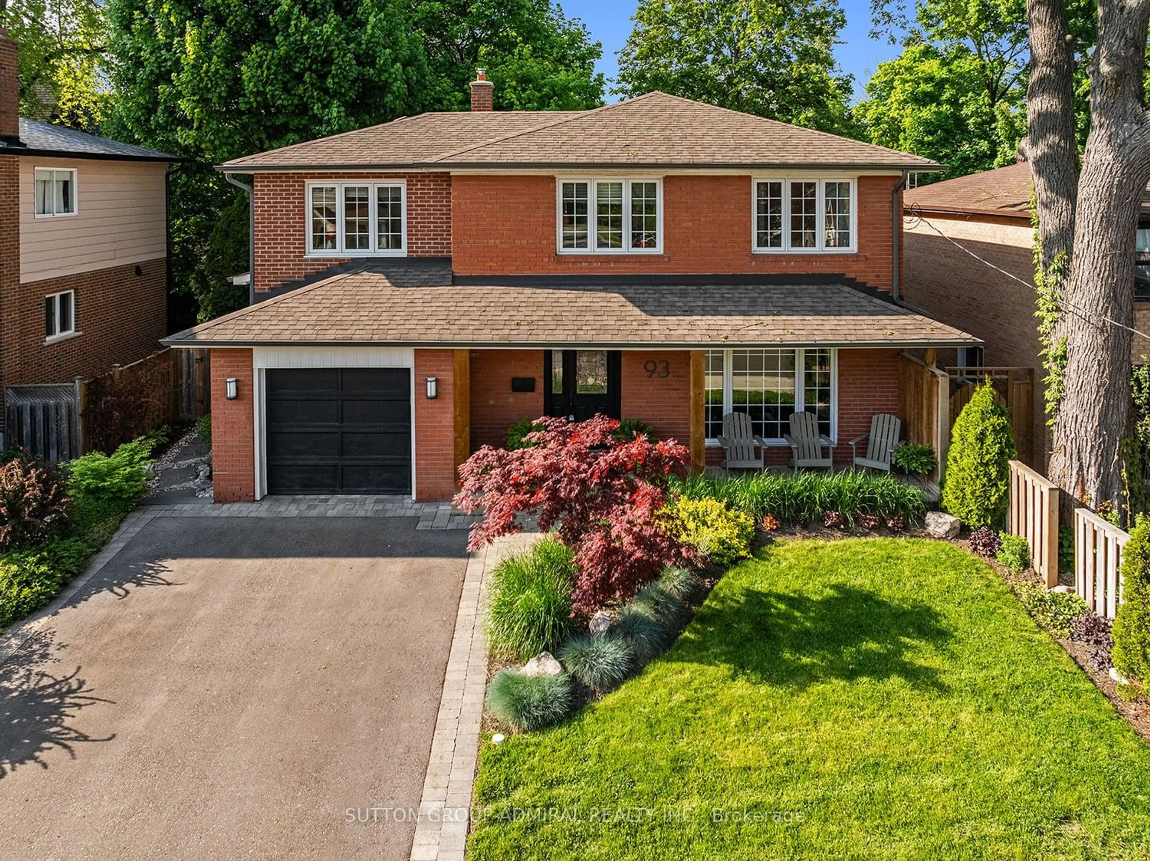 Home with brick exterior material for 93 Wright St, Richmond Hill Ontario L4C 4A3
