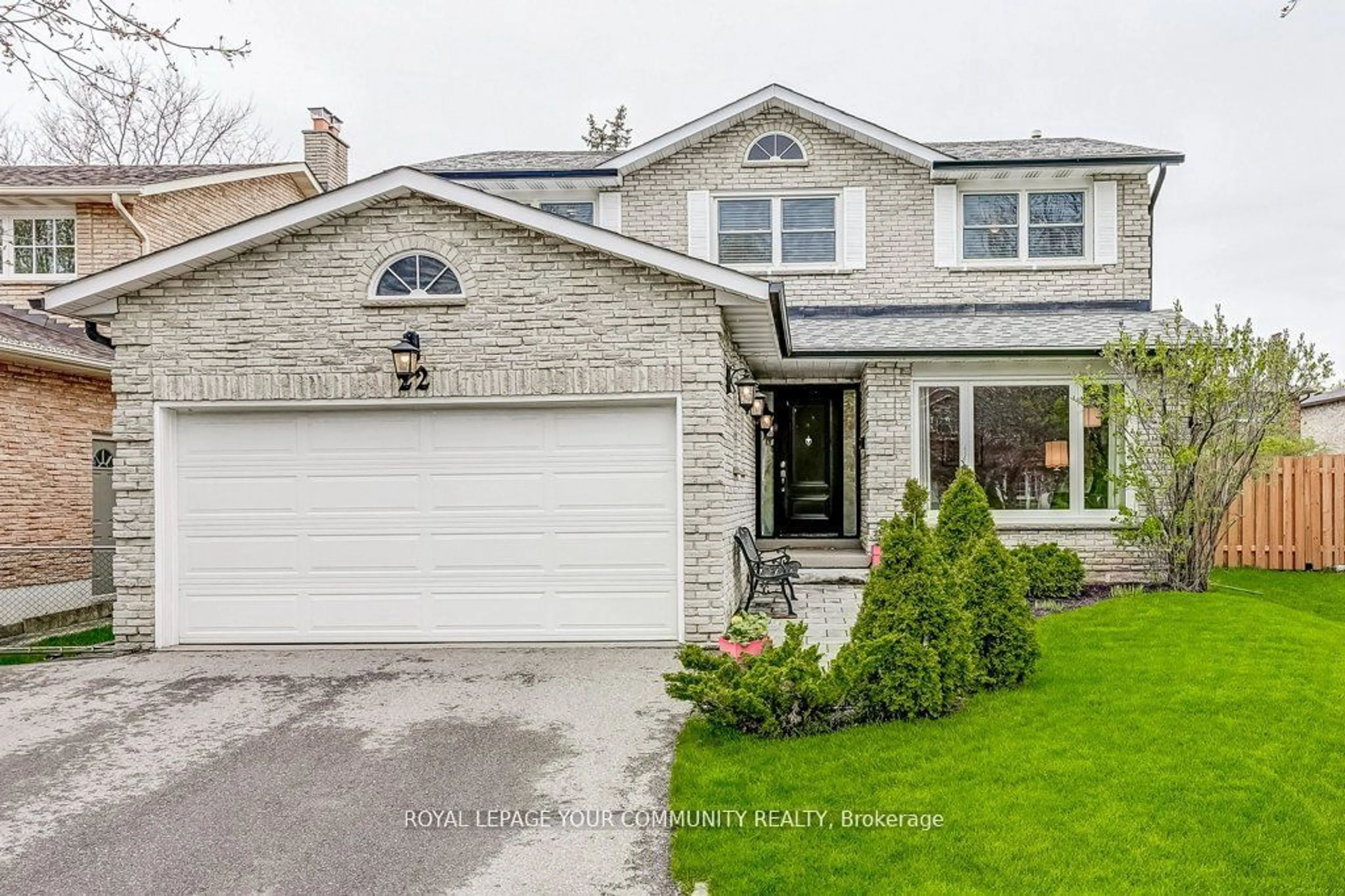 Frontside or backside of a home for 22 Barker Crt, Markham Ontario L3P 3X8