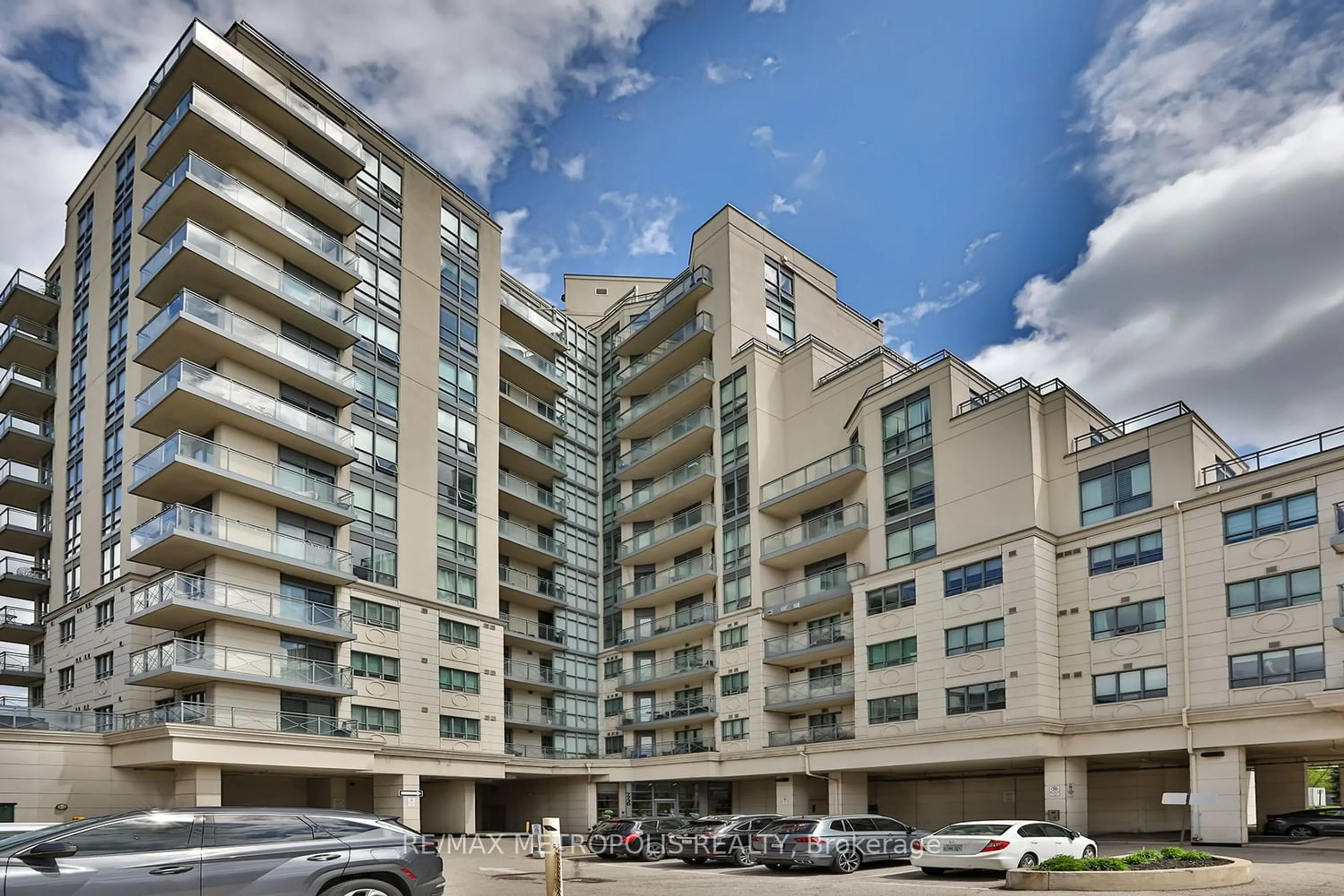 A pic from exterior of the house or condo for 7730 Kipling Ave #311, Vaughan Ontario L4L 1Y9
