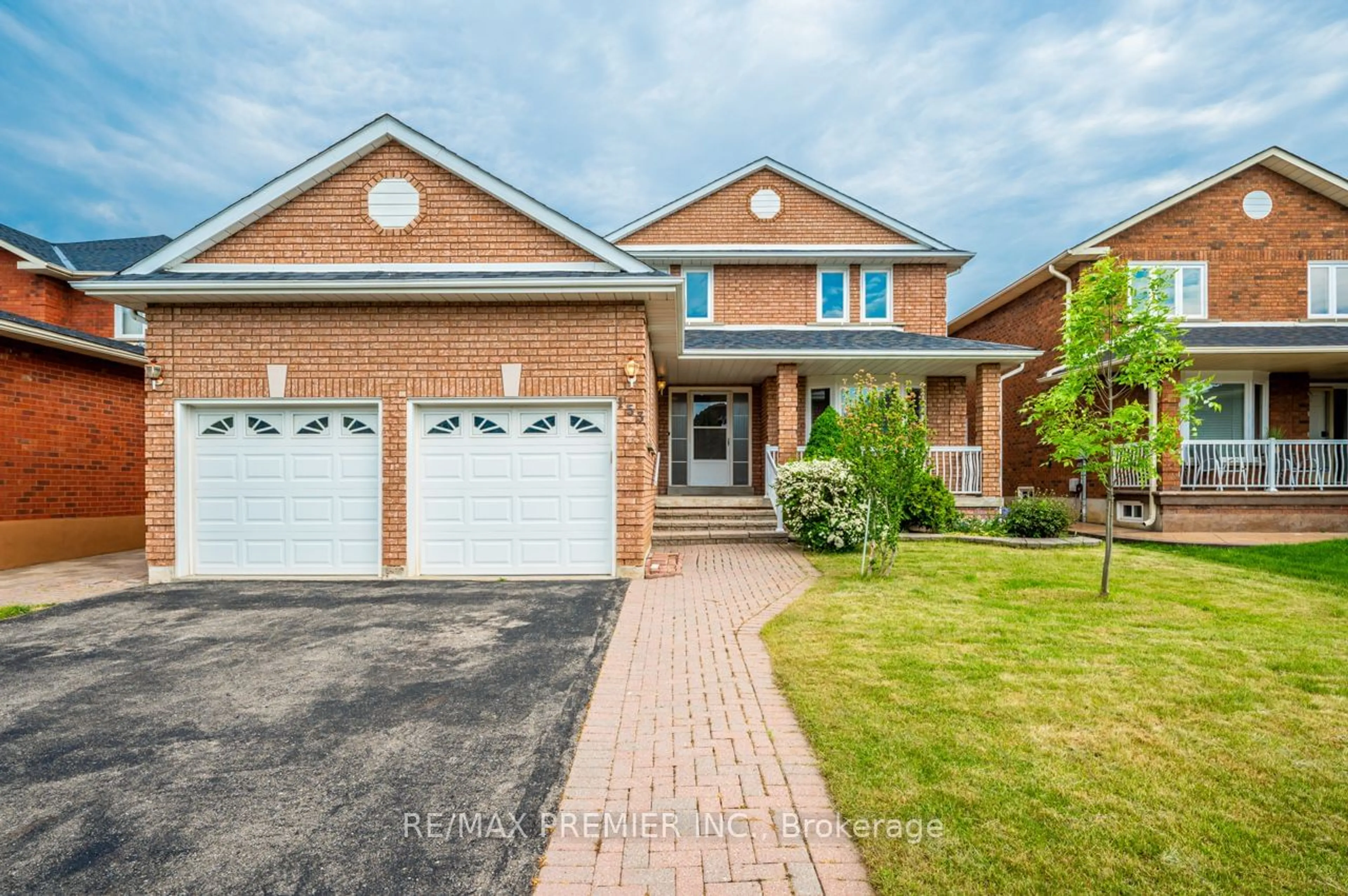 Home with brick exterior material for 153 Father Ermanno Cres, Vaughan Ontario L4L 7L6