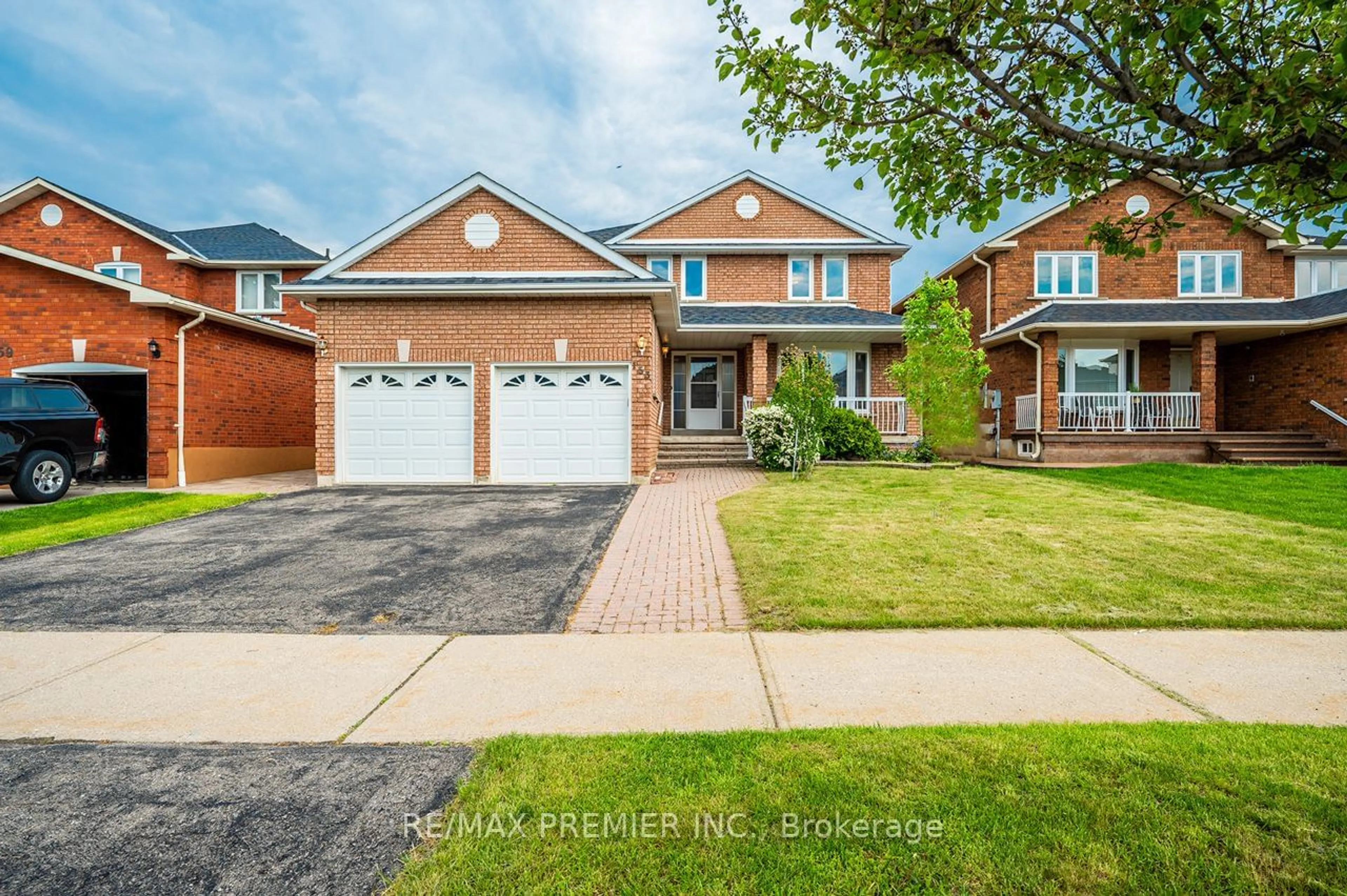 Home with brick exterior material for 153 Father Ermanno Cres, Vaughan Ontario L4L 7L6