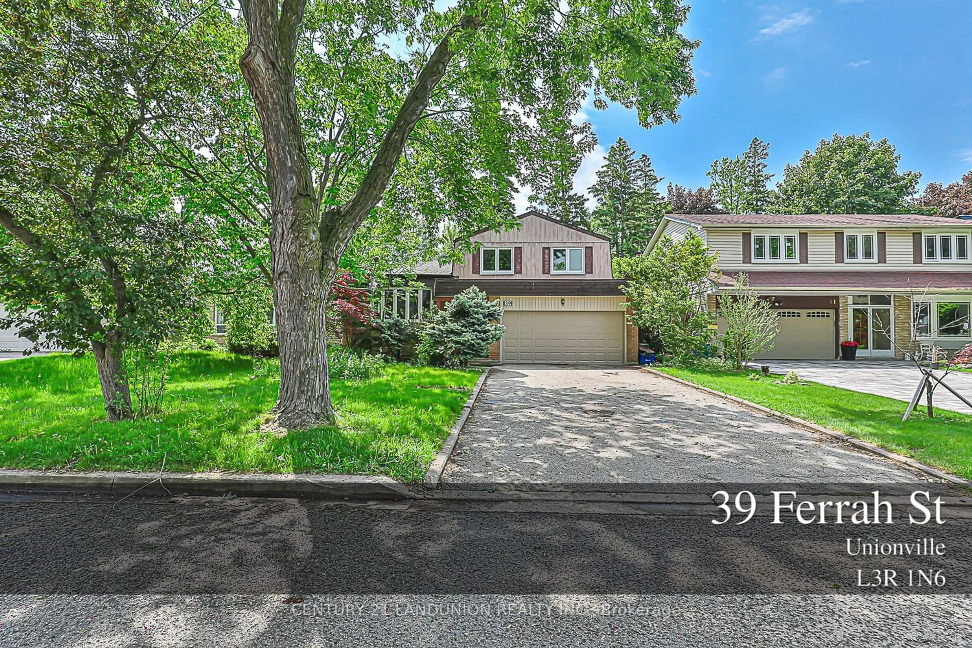 Street view for 39 Ferrah St, Markham Ontario L3R 1N5