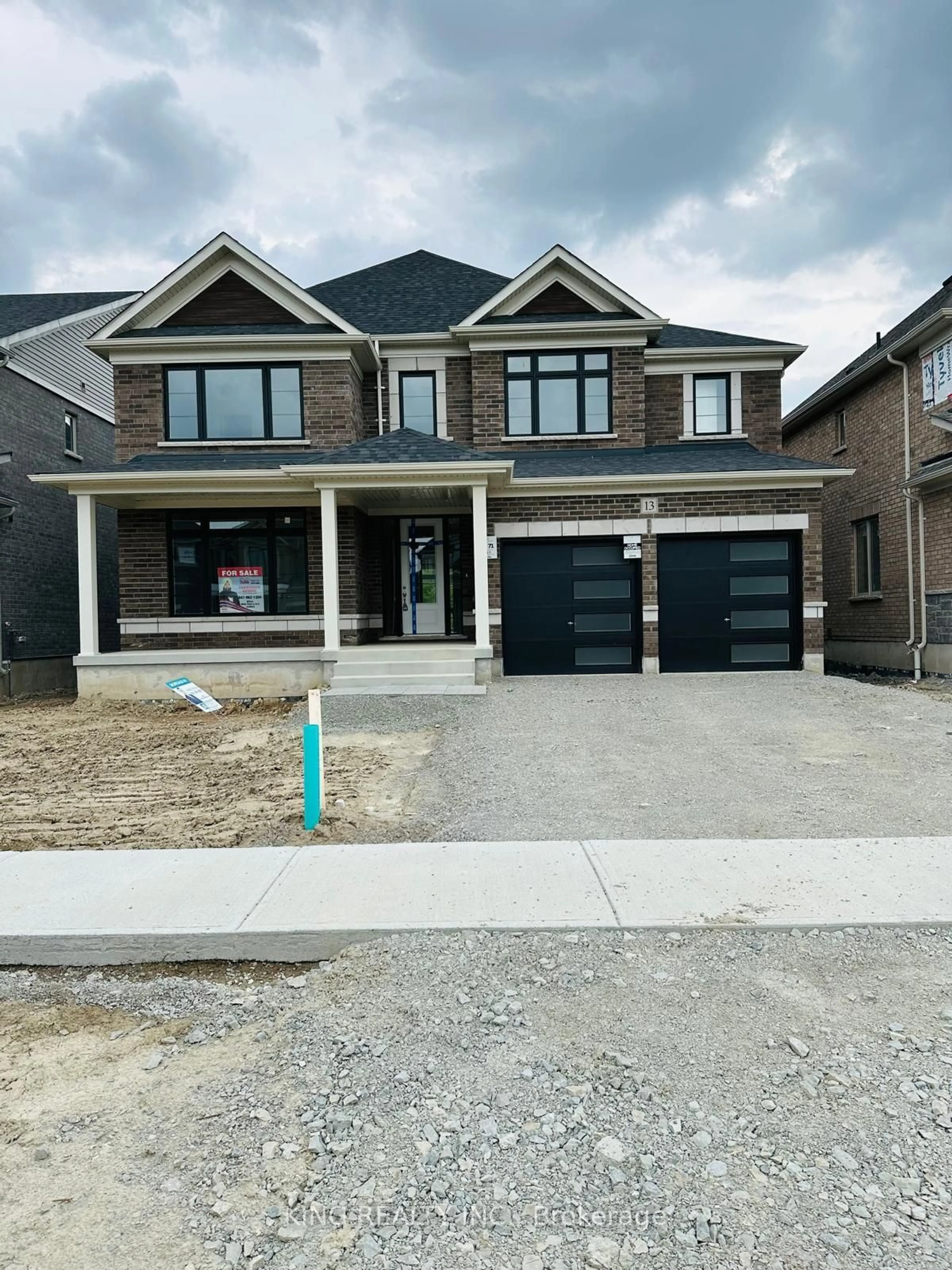 Home with brick exterior material for 13 Hummingbird Grve, Adjala-Tosorontio Ontario L0G 1W0