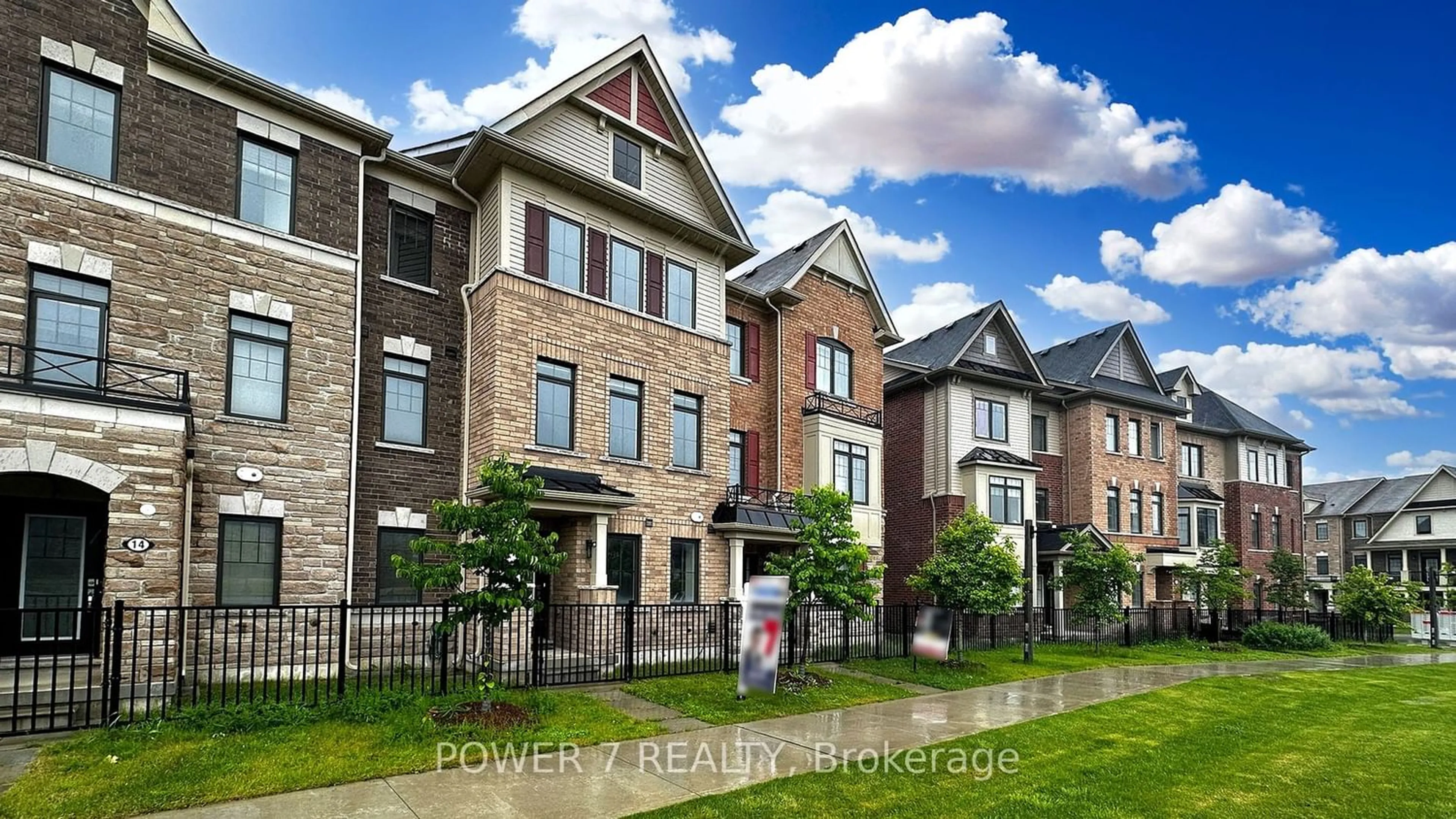 A pic from exterior of the house or condo for 12 Cafaro Lane, Markham Ontario L6C 0Z2