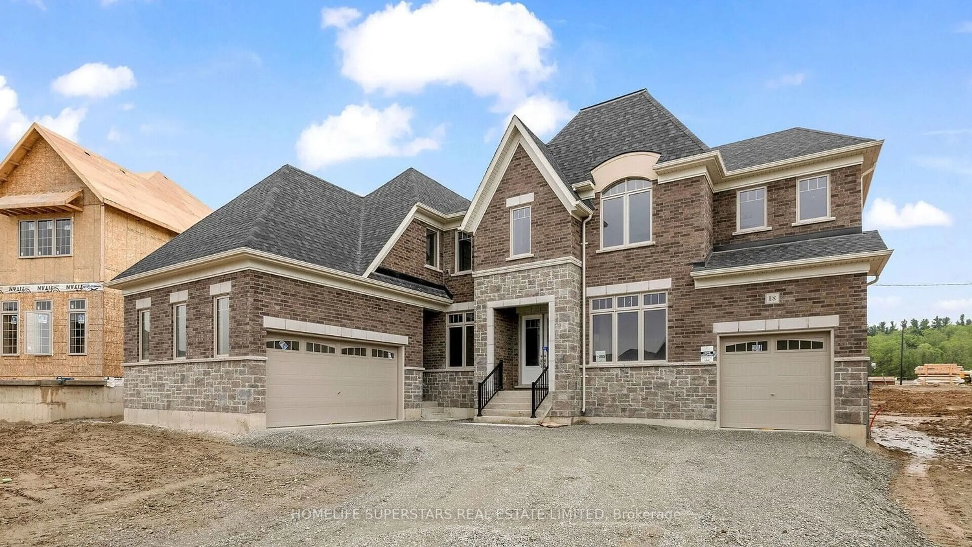 Home with brick exterior material for 18 Twinleaf Cres, Adjala-Tosorontio Ontario L0G 1W0