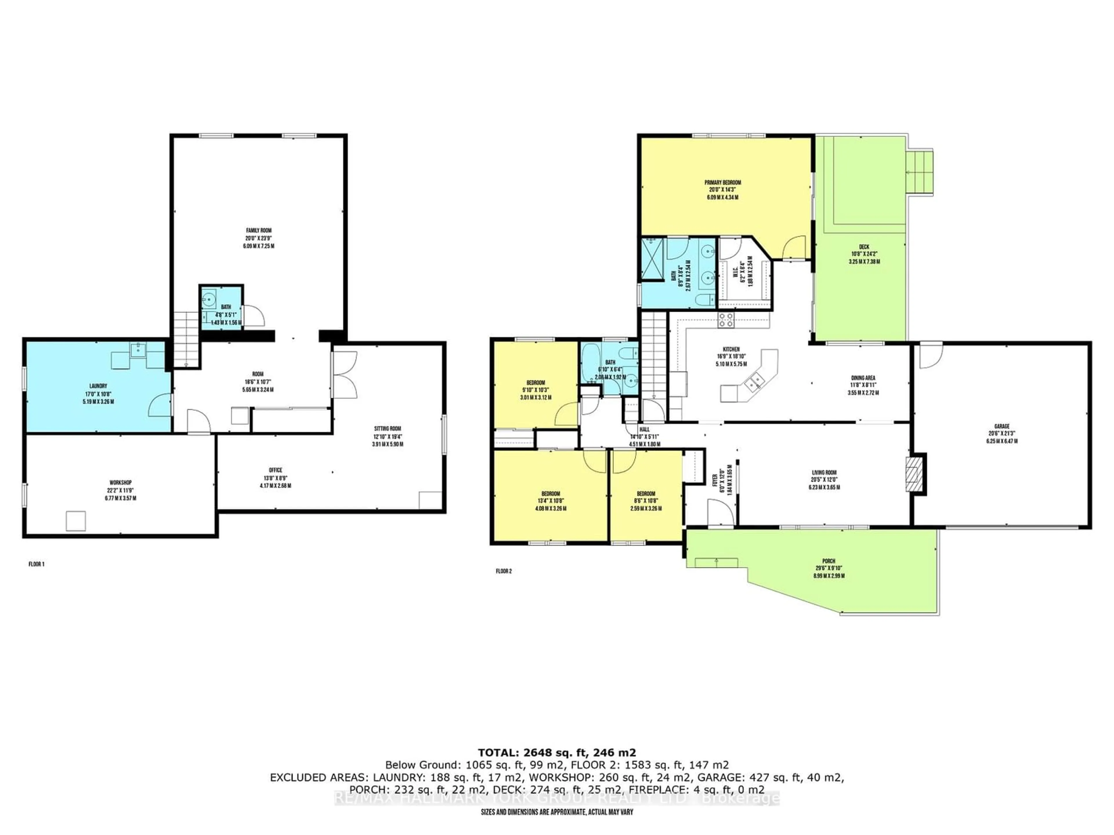 Floor plan for 159 First Ave, Georgina Ontario L4P 1E5