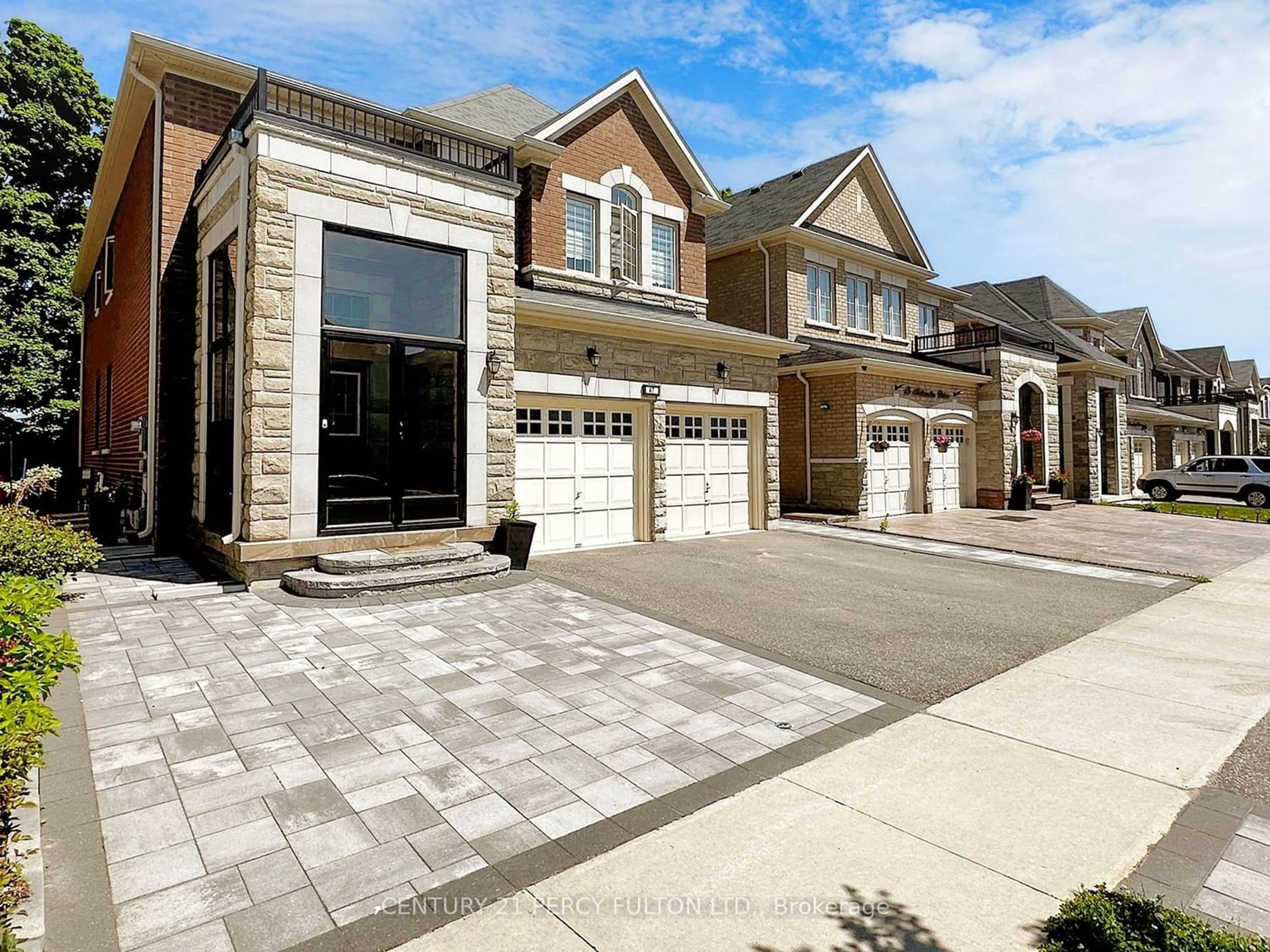 Home with brick exterior material for 47 Mohandas Dr, Markham Ontario L3S 0E5