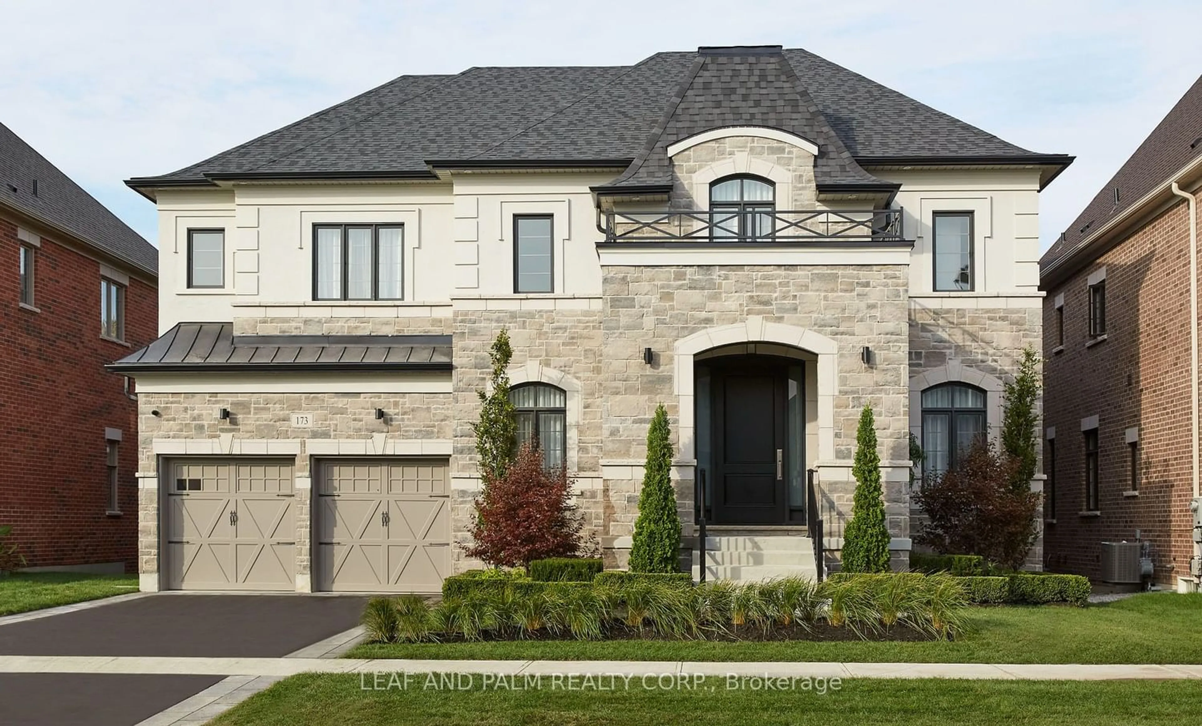 Home with brick exterior material for 173 Klein Mills Rd, Vaughan Ontario L0J 1C0