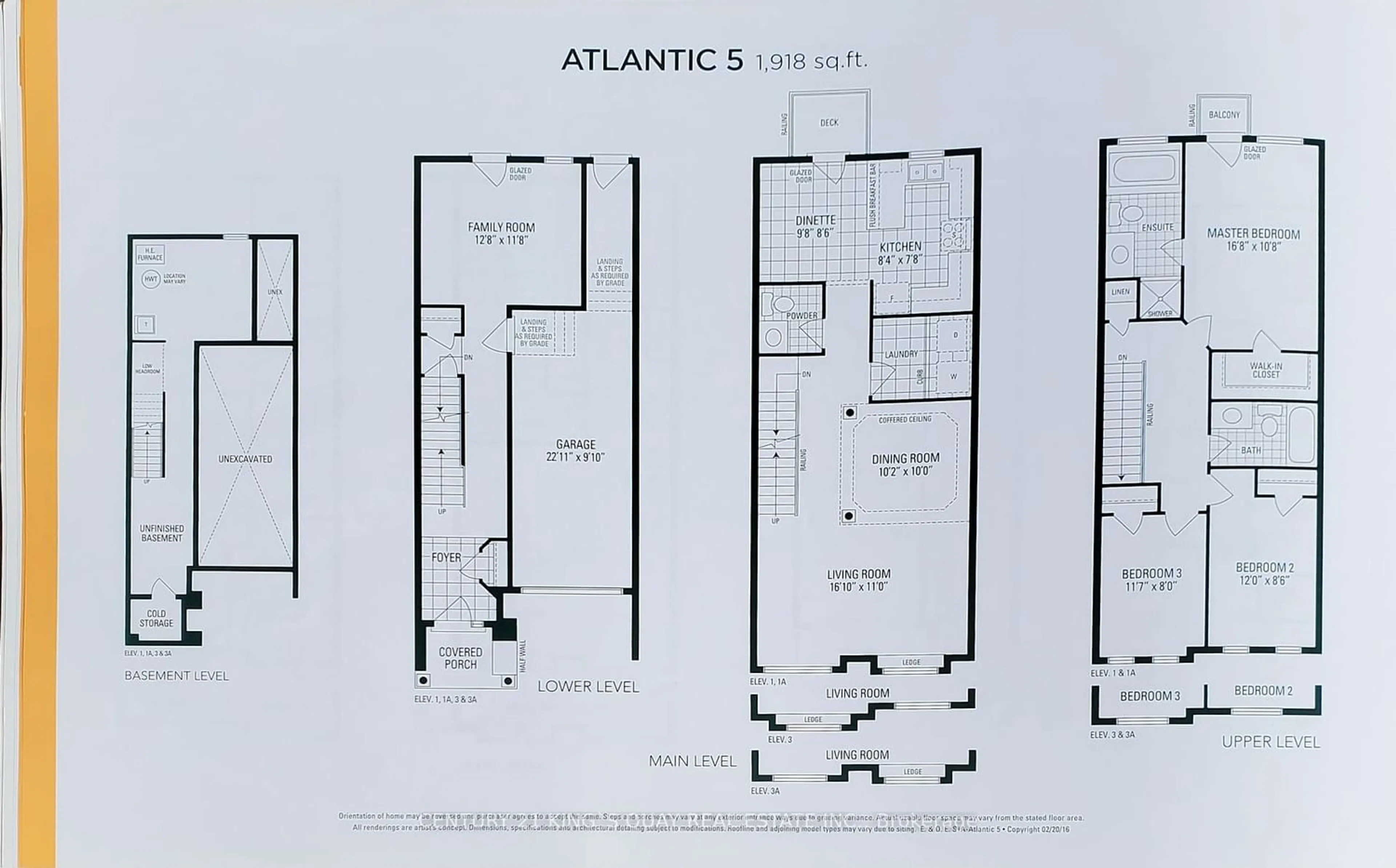 Floor plan for 90 Roy Grove Way, Markham Ontario L6E 0T7