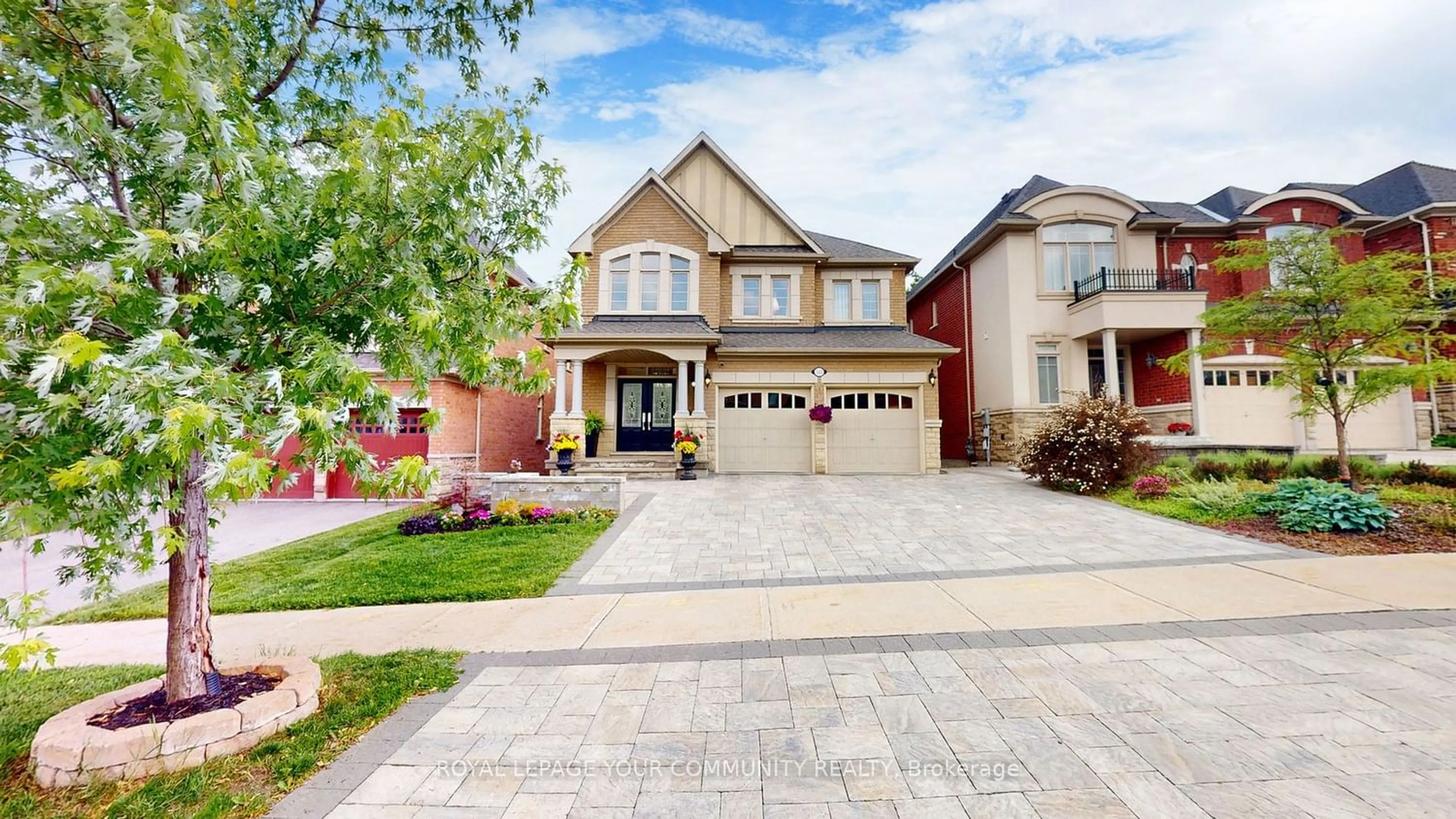Home with brick exterior material for 543 Valley Vista Dr, Vaughan Ontario L6A 3V4