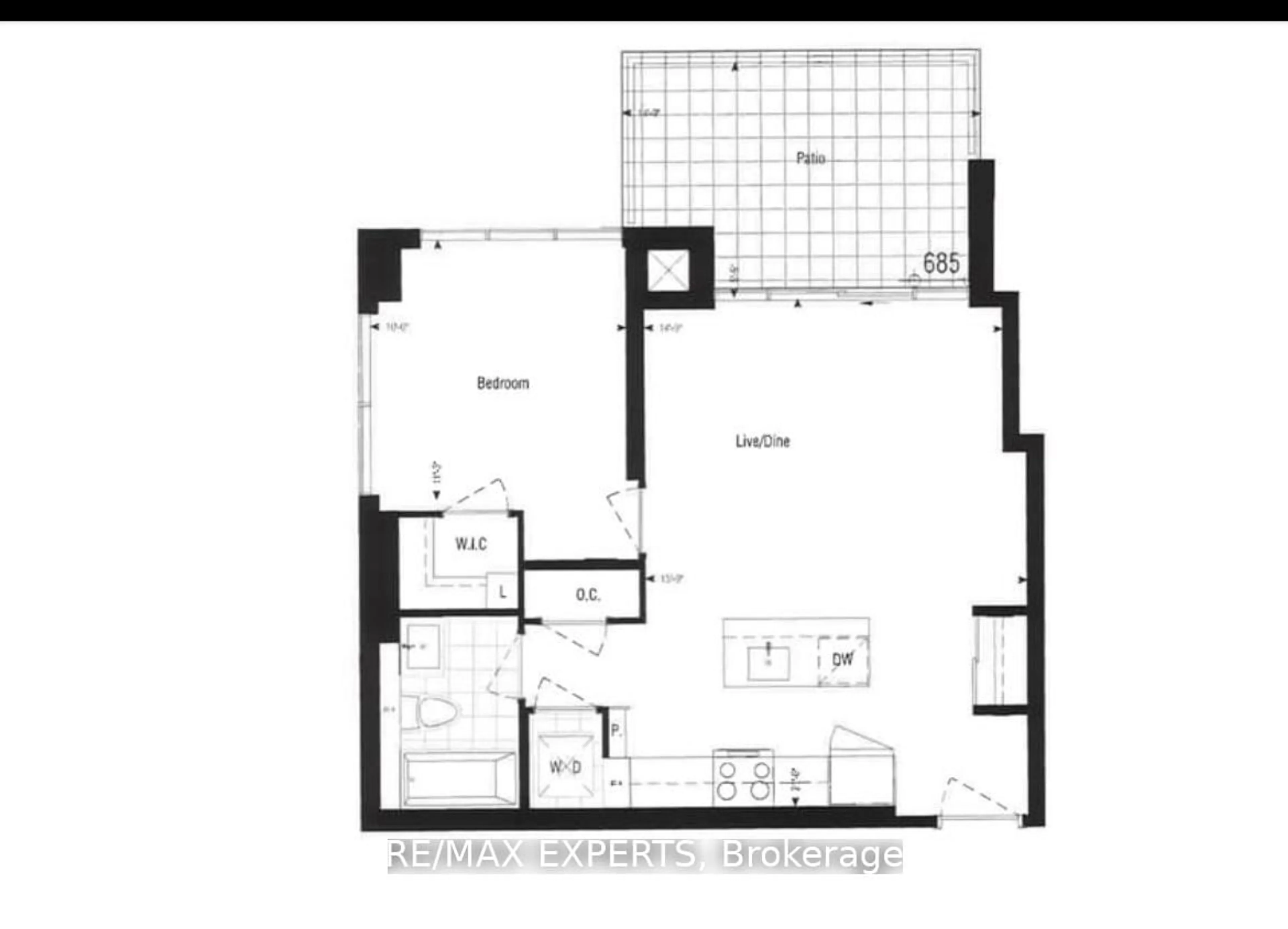 Floor plan for 415 Sea Ray Ave #105, Innisfil Ontario L9S 0R5